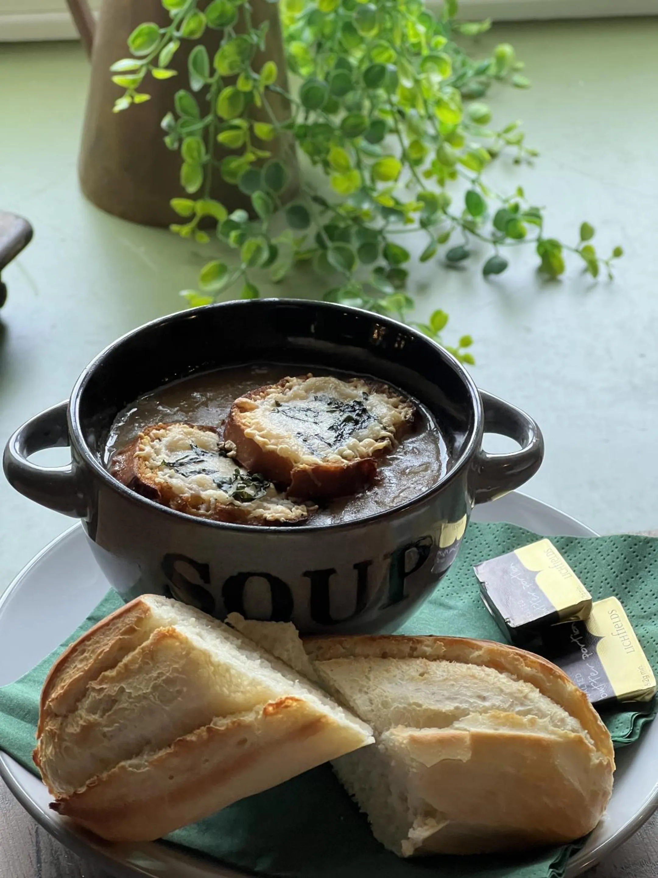 Dining area in Black Bull Hotel