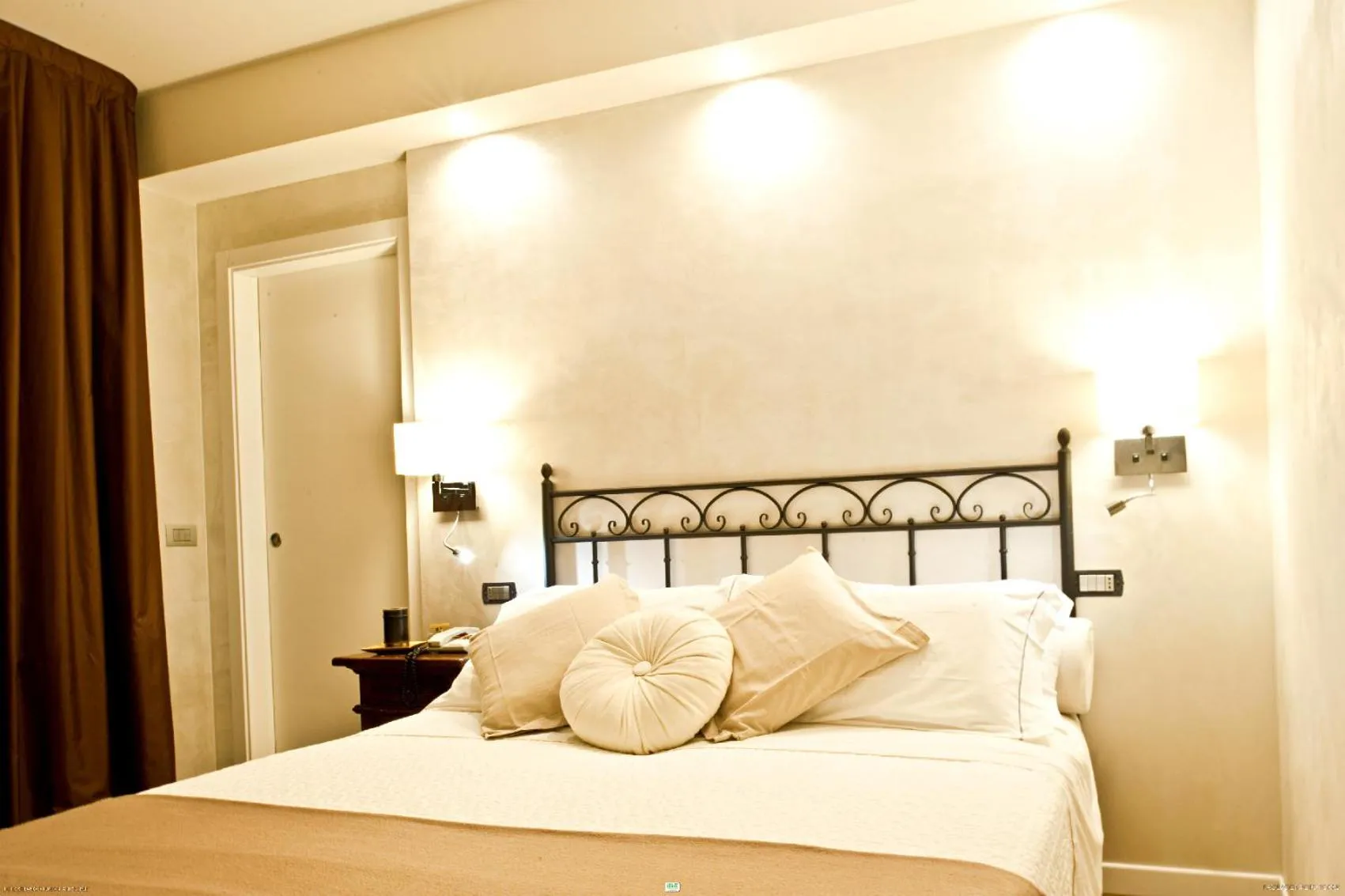 Bed in Hotel Ferro di Cavallo