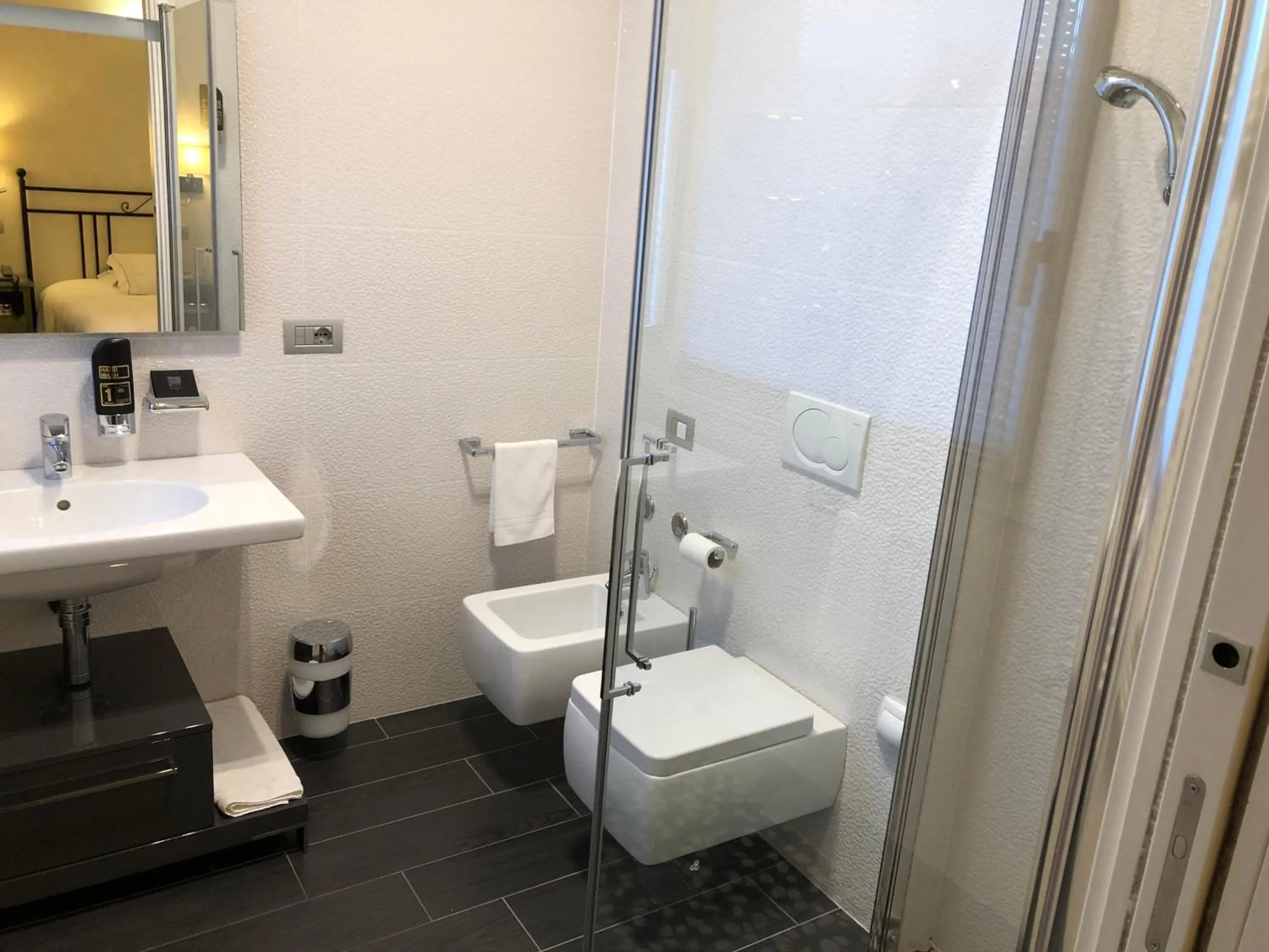 Bathroom in Hotel Ferro di Cavallo