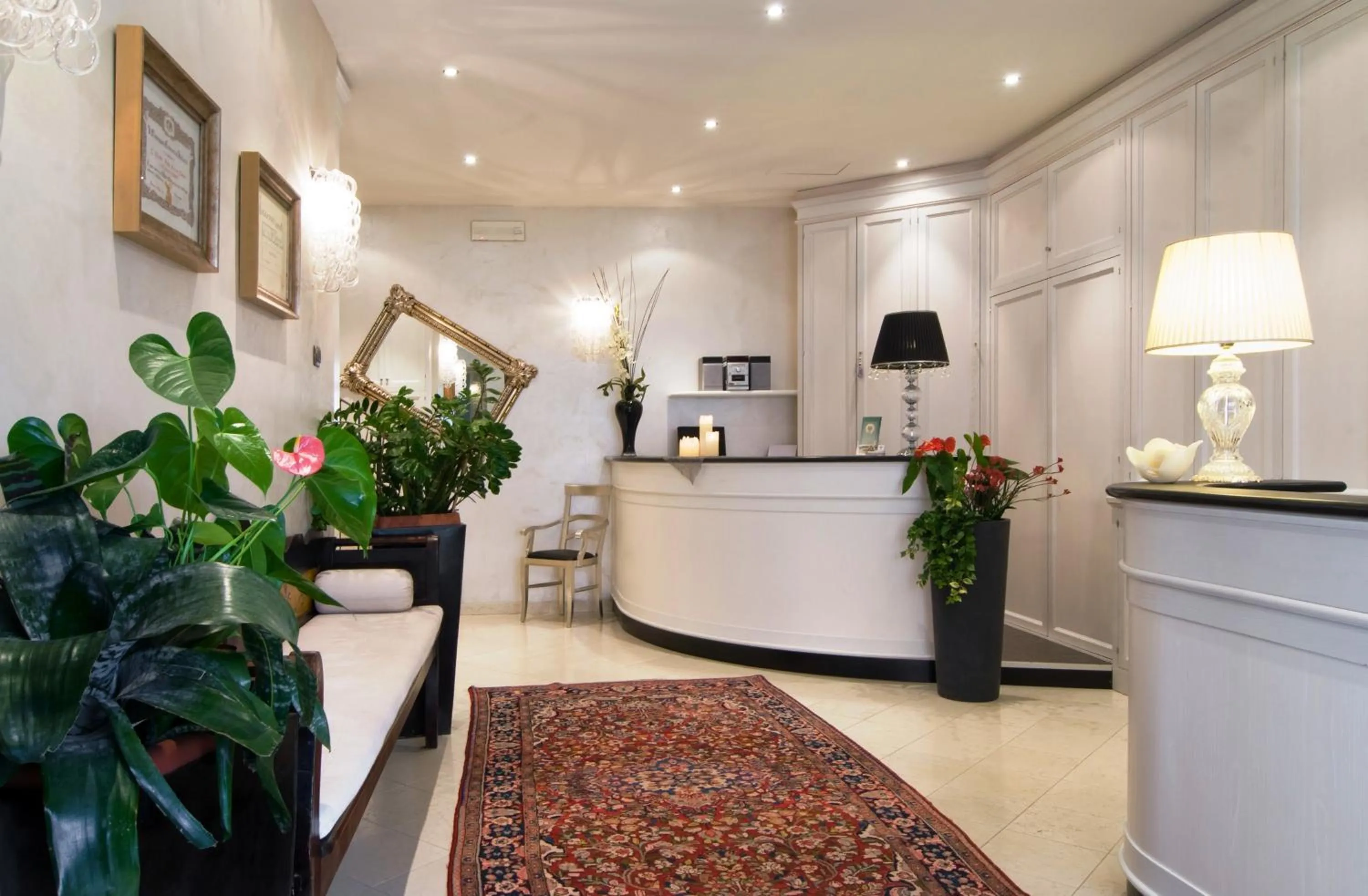 Lobby or reception in Hotel Ferro di Cavallo