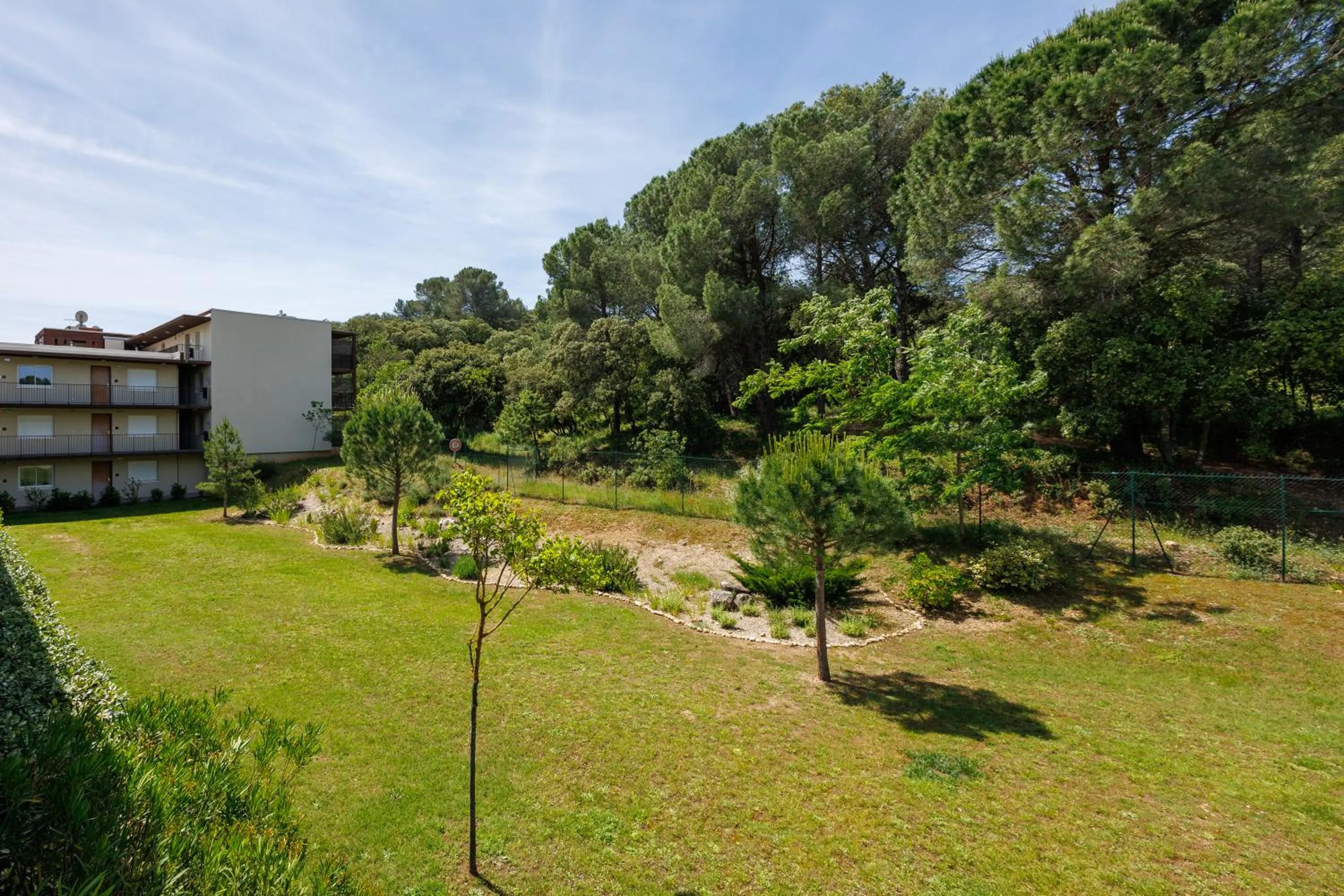 Natural landscape in Residhotel Résidence Pont du Gard