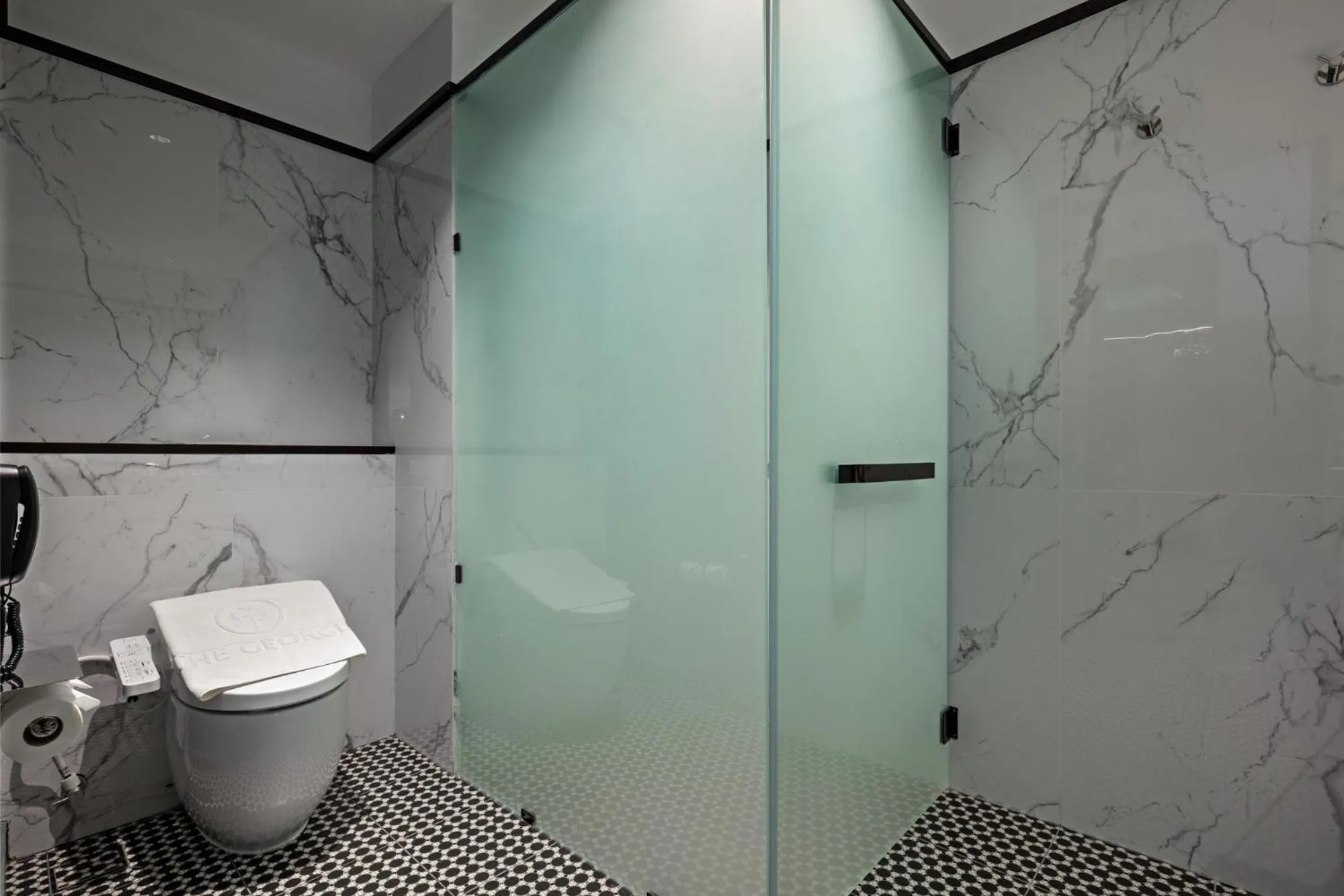 Bathroom in The George Penang by The Crest Collection