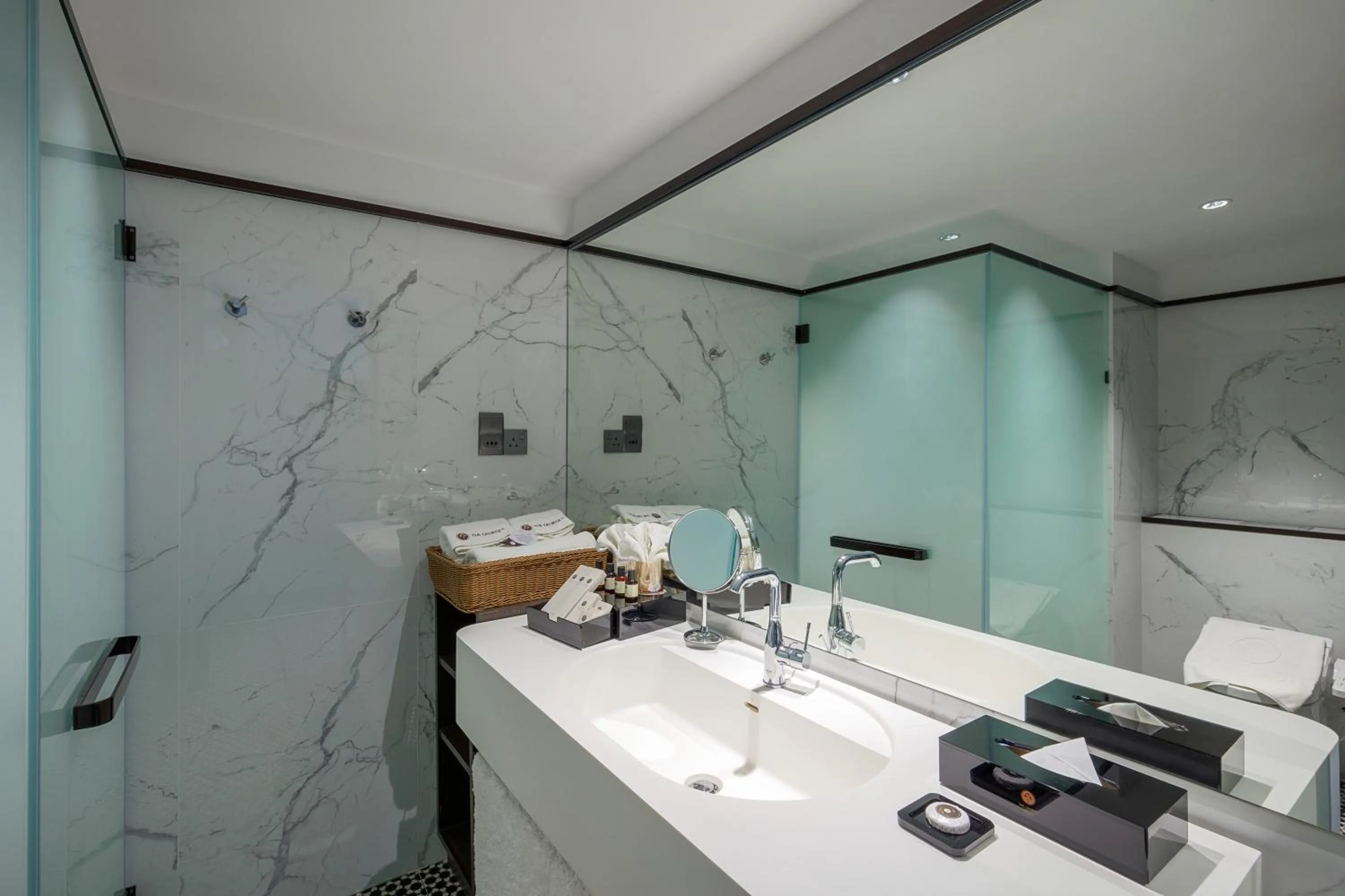 Bathroom in The George Penang by The Crest Collection