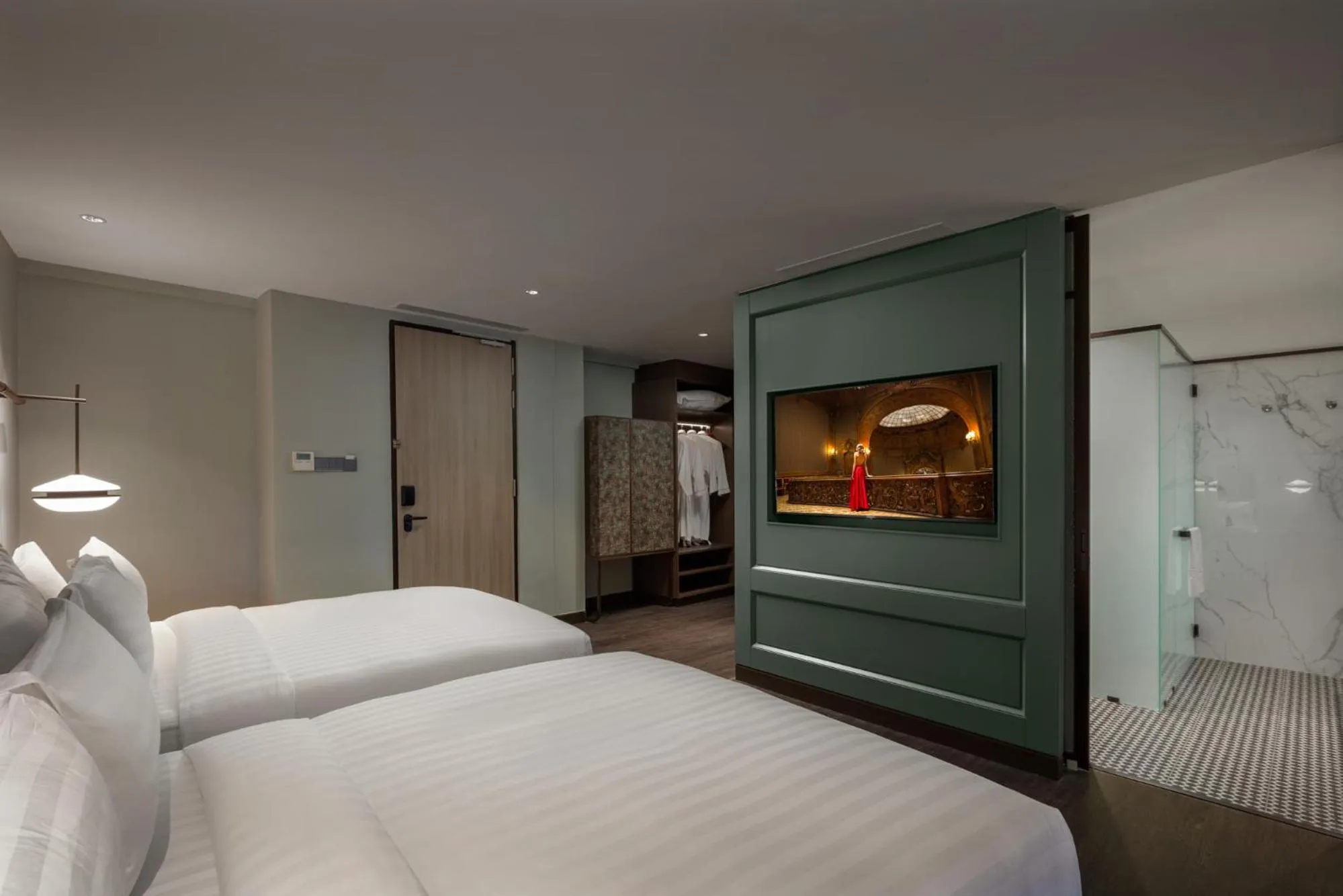 Bedroom, Bed in The George Penang by The Crest Collection