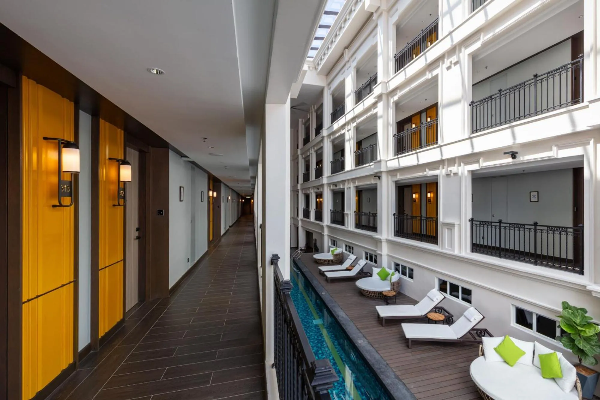 Swimming pool in The George Penang by The Crest Collection