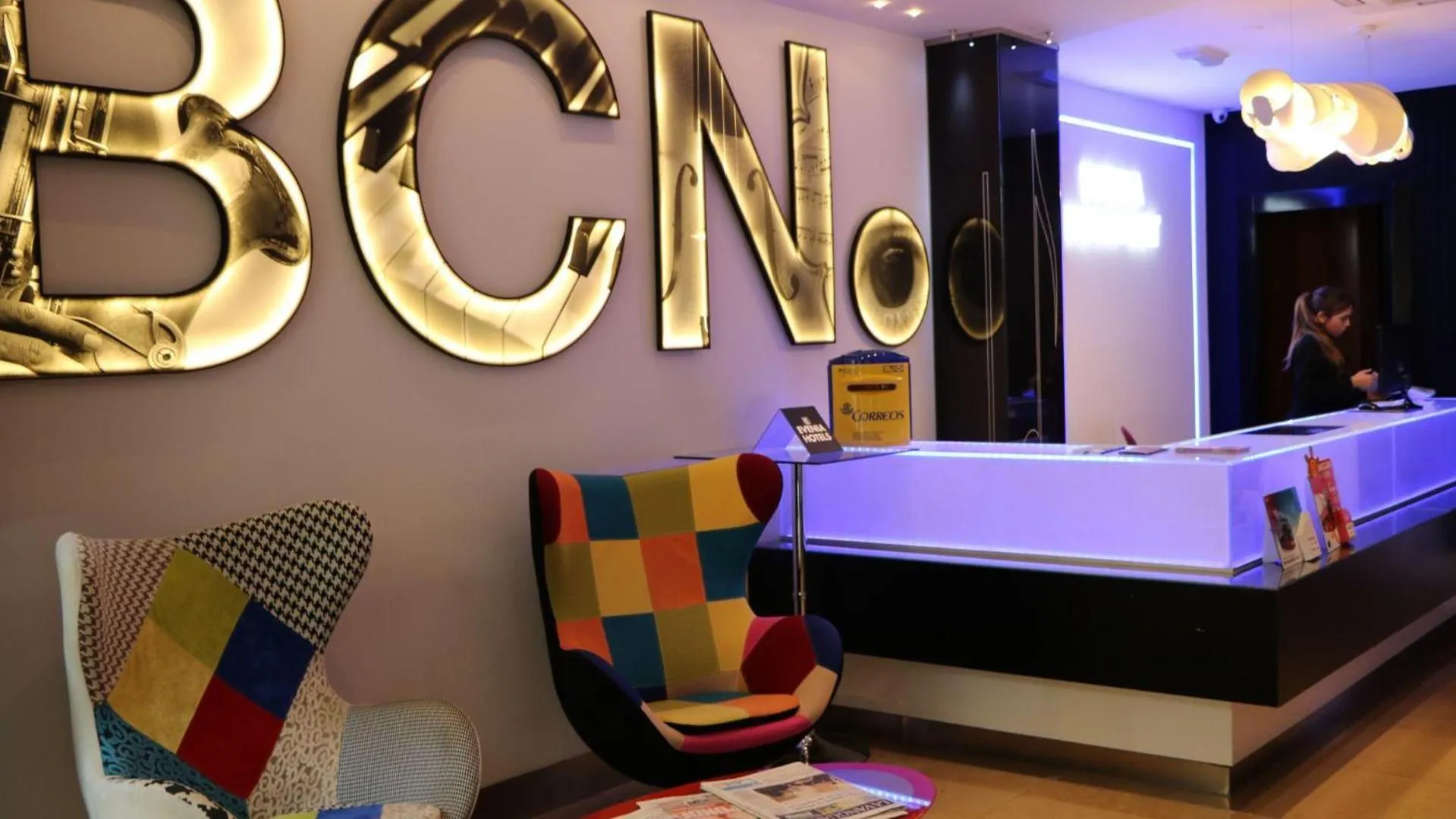 Lobby or reception in Evenia Rocafort