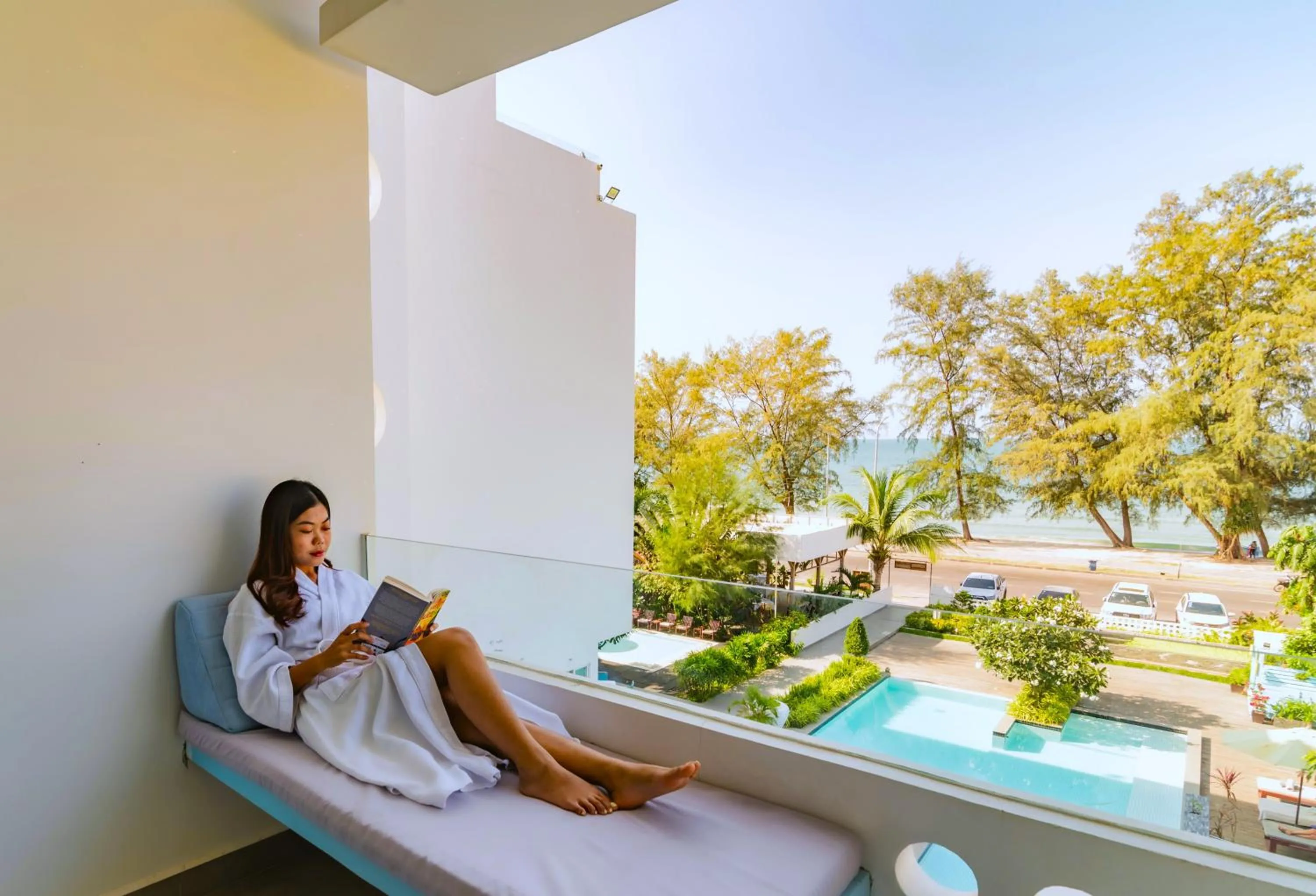 Balcony/Terrace in Naiya Sea Resort