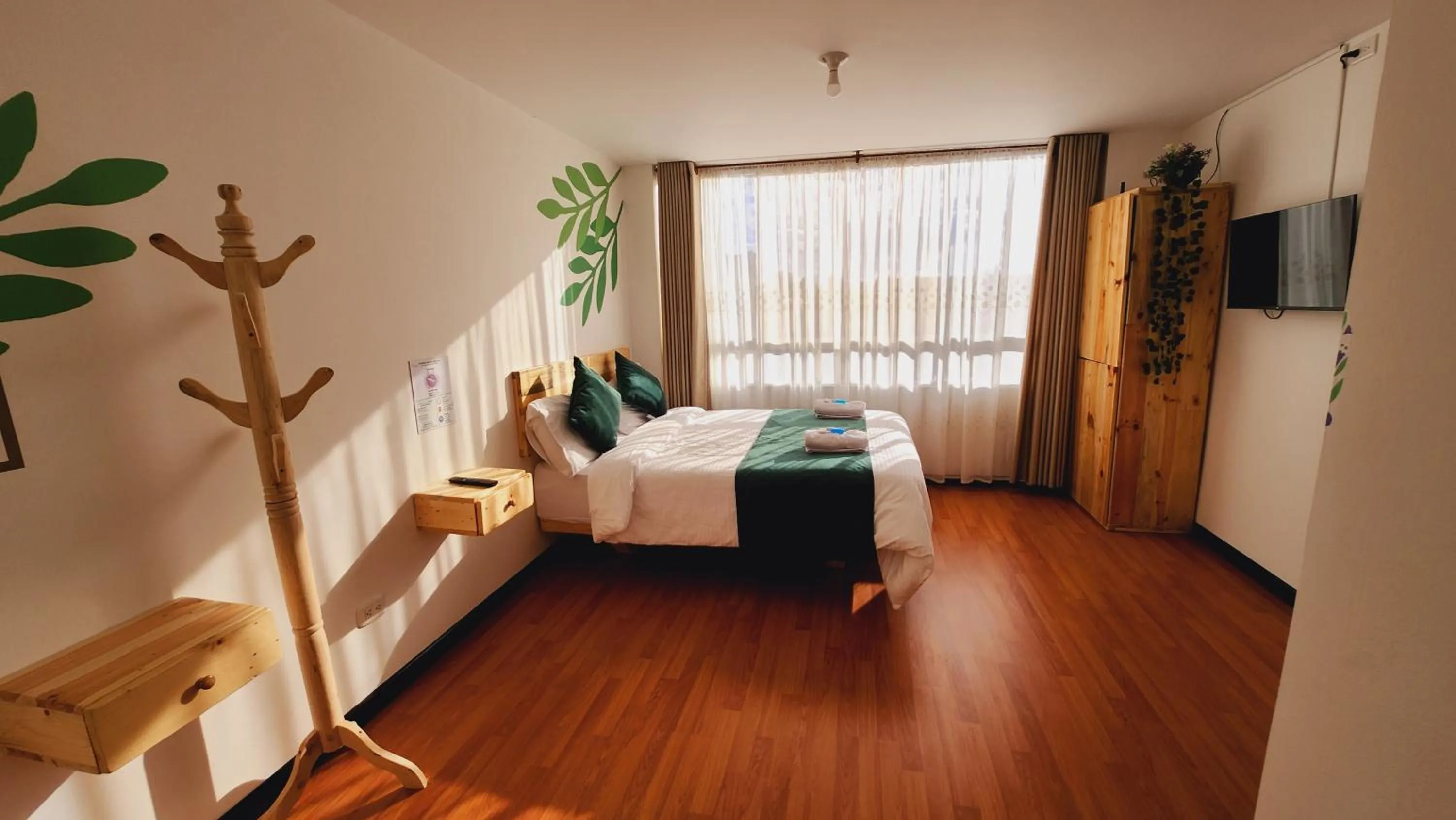 Bed in Hotel Natural Sevgi