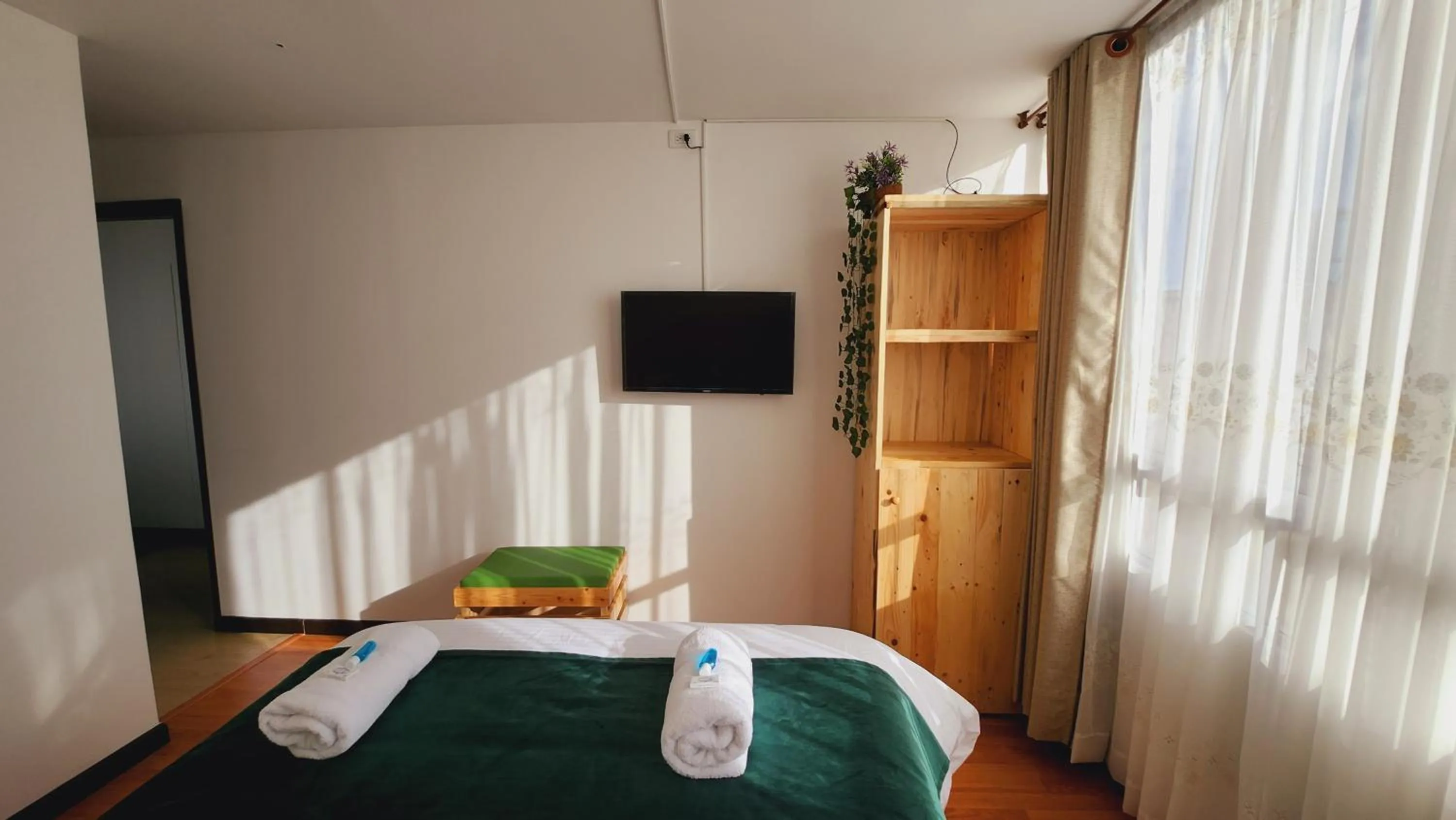 Bed in Hotel Natural Sevgi