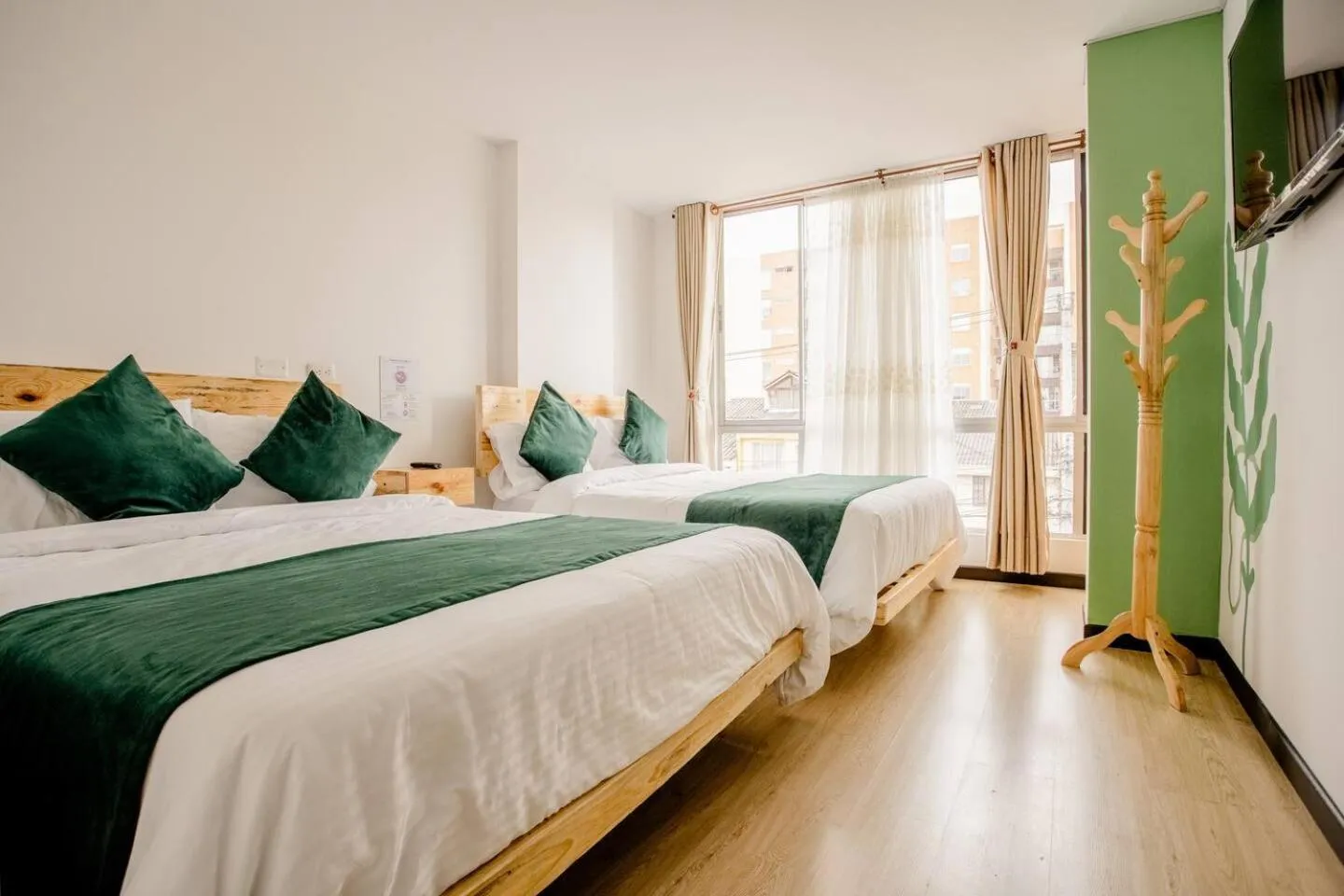 Bed in Hotel Natural Sevgi