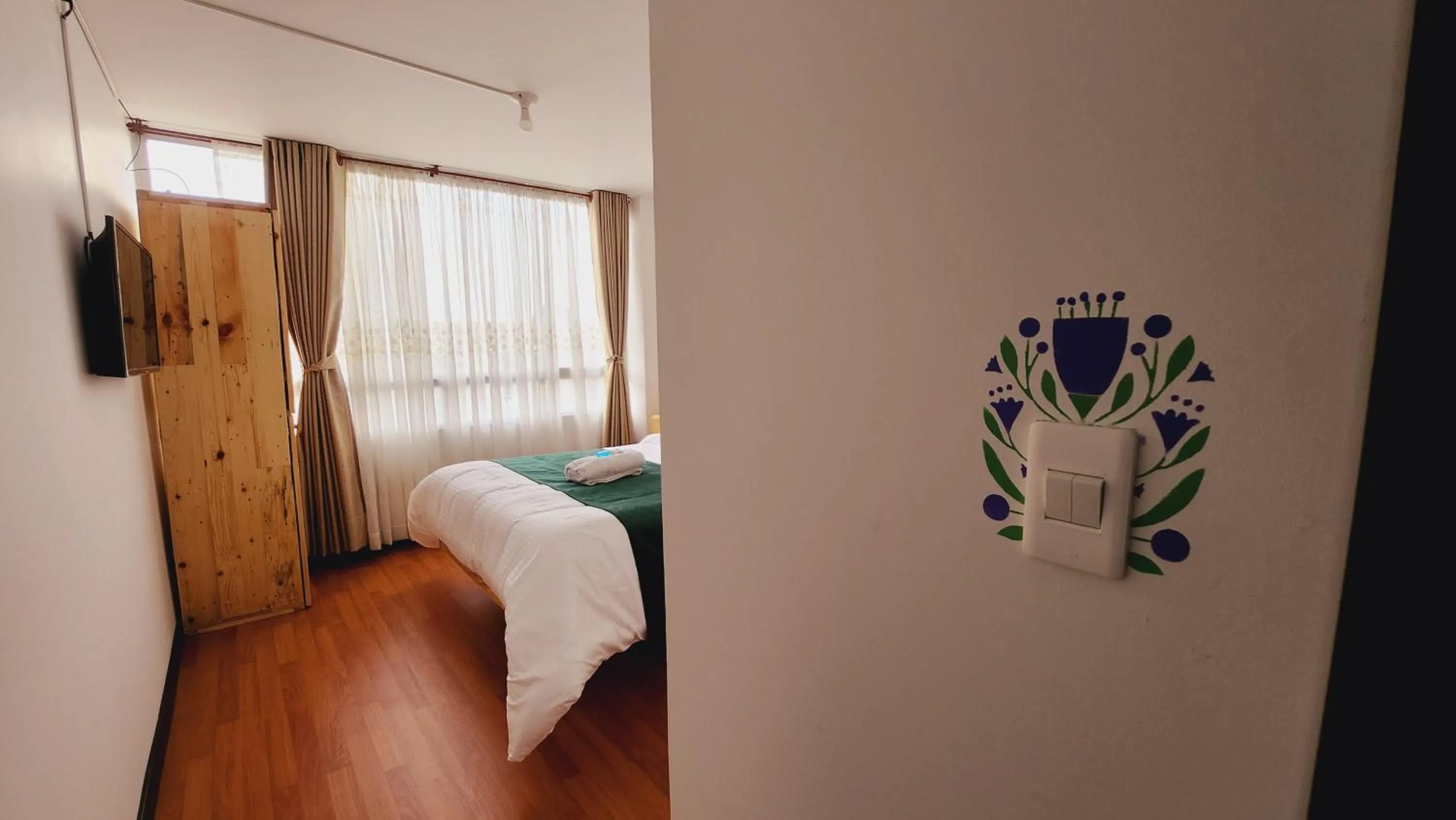 Bed in Hotel Natural Sevgi