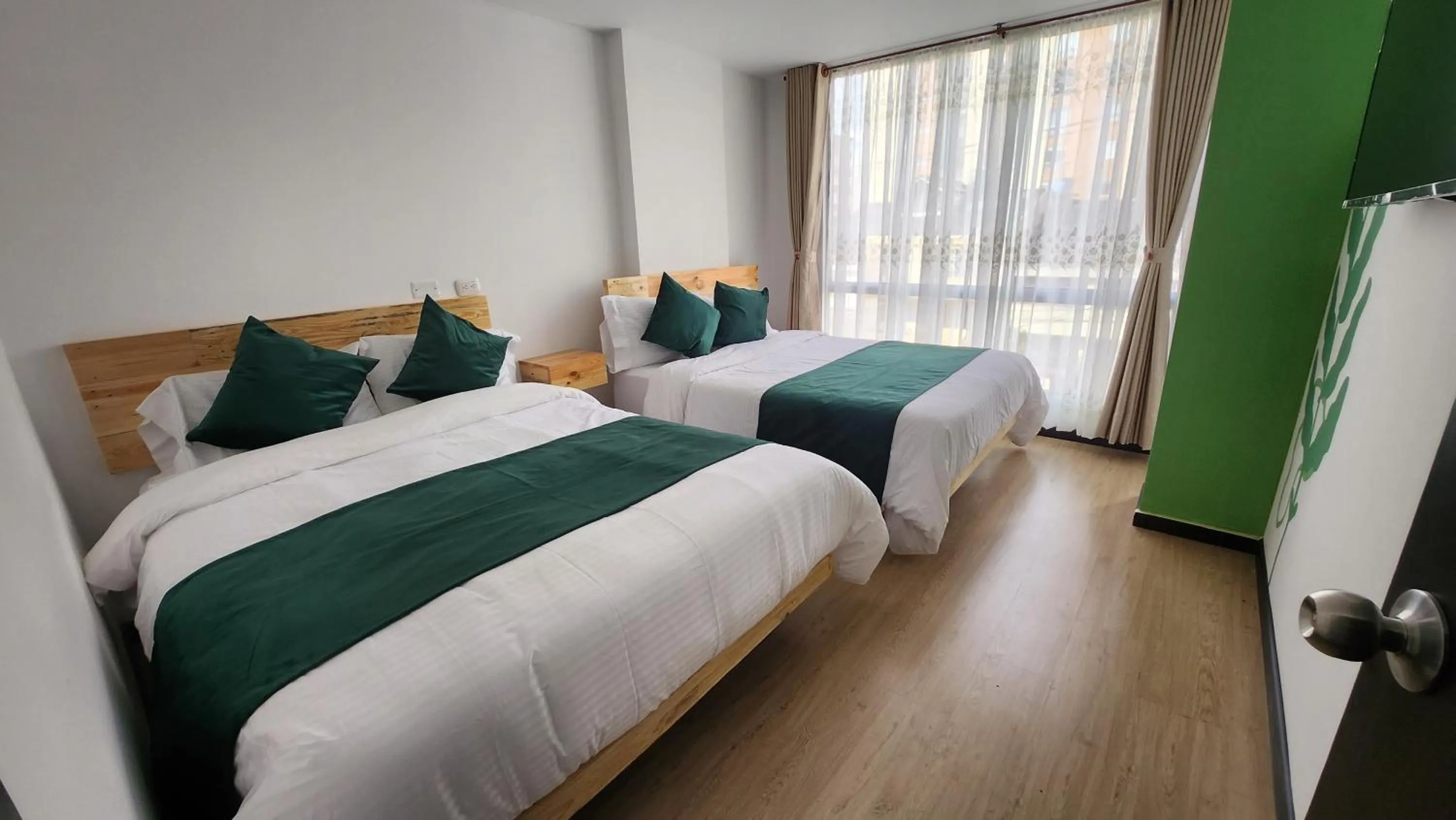 Bed in Hotel Natural Sevgi