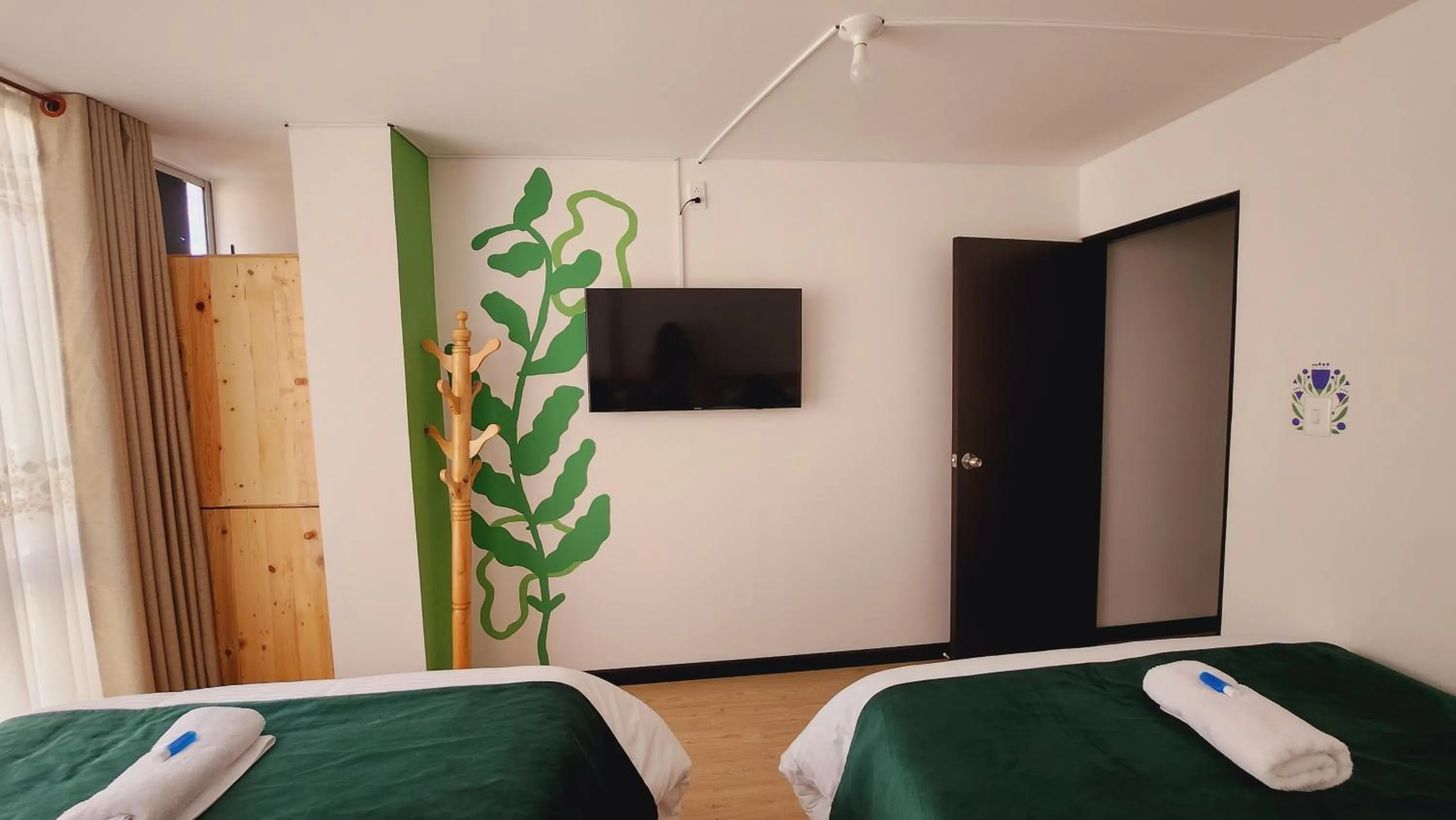 Bed in Hotel Natural Sevgi