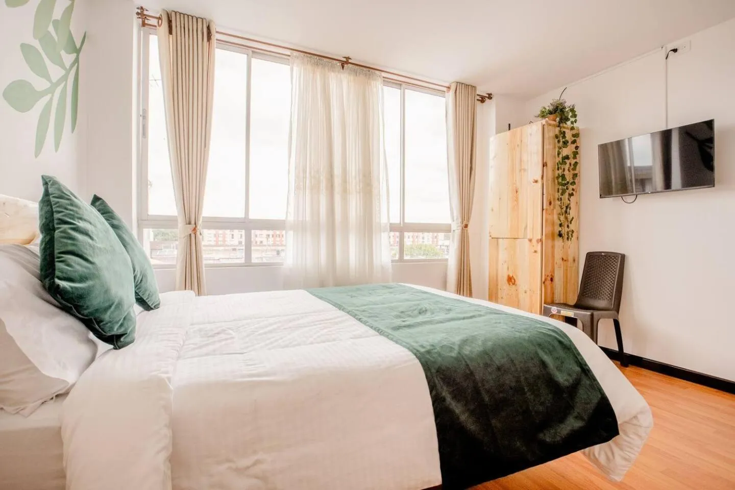 Bed in Hotel Natural Sevgi