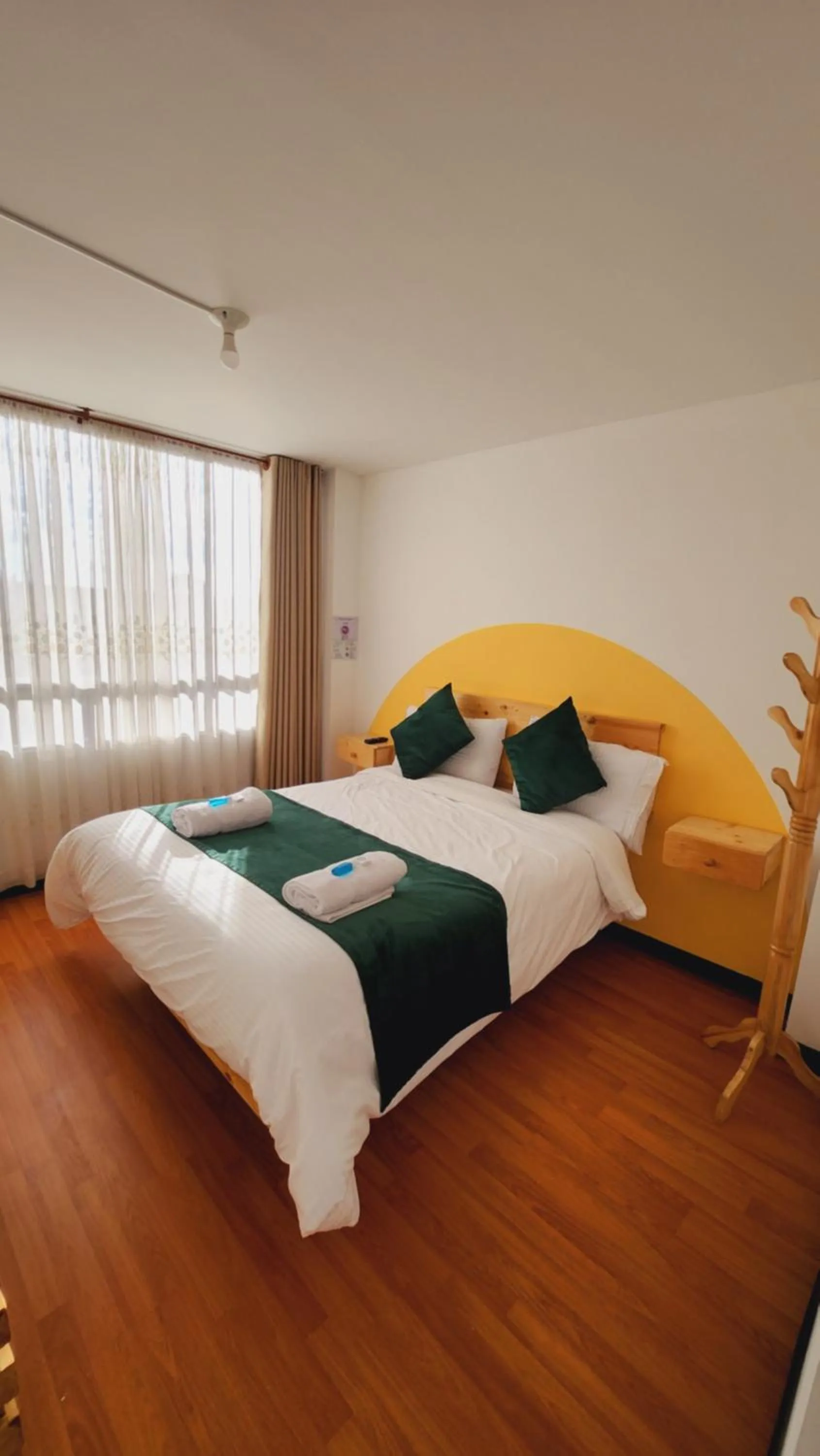 Bed in Hotel Natural Sevgi