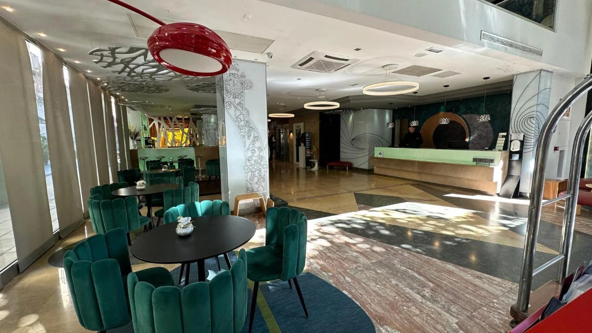 Lobby or reception in Evenia Rossello