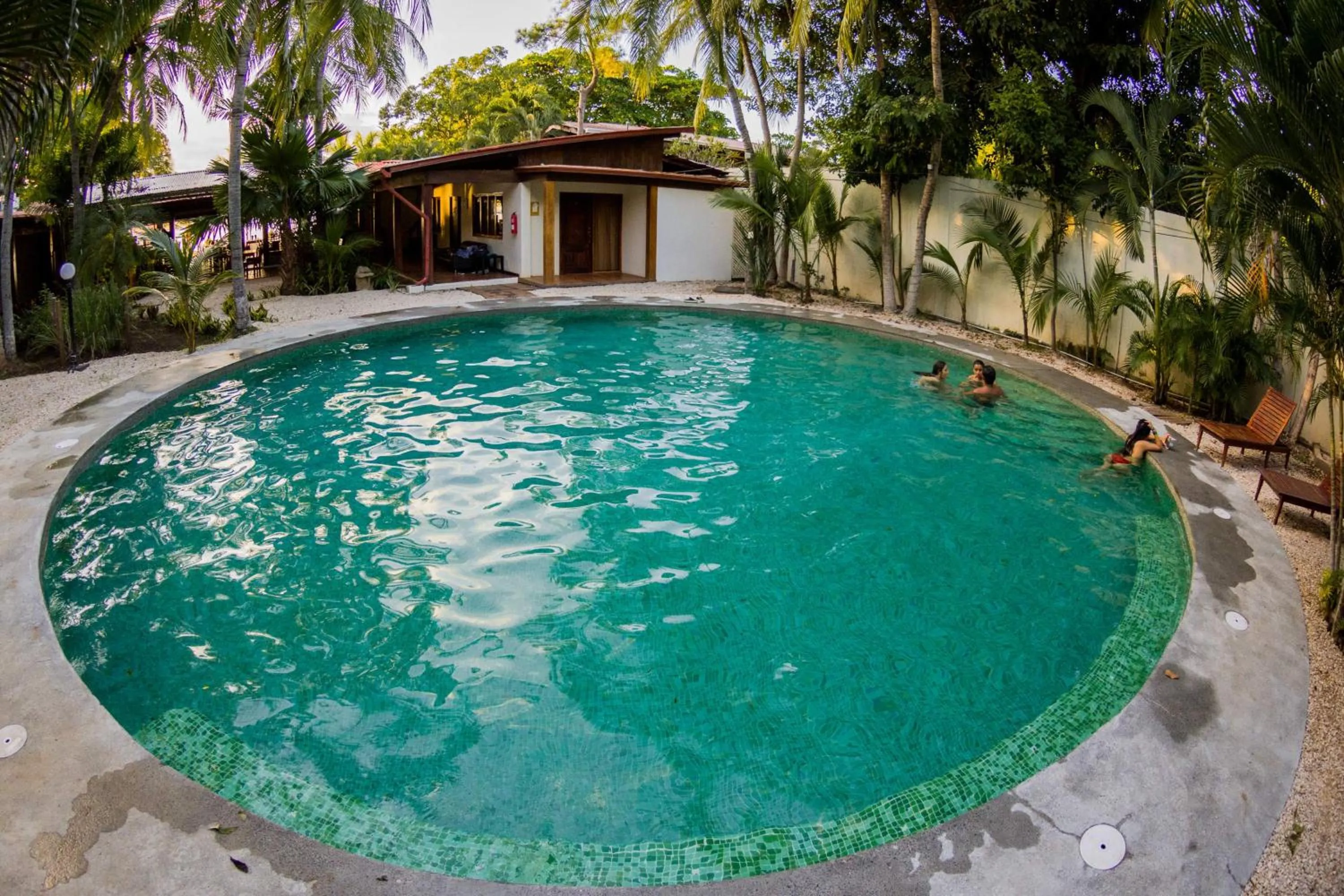 Swimming pool in Café de Playa Beach Front Hotel