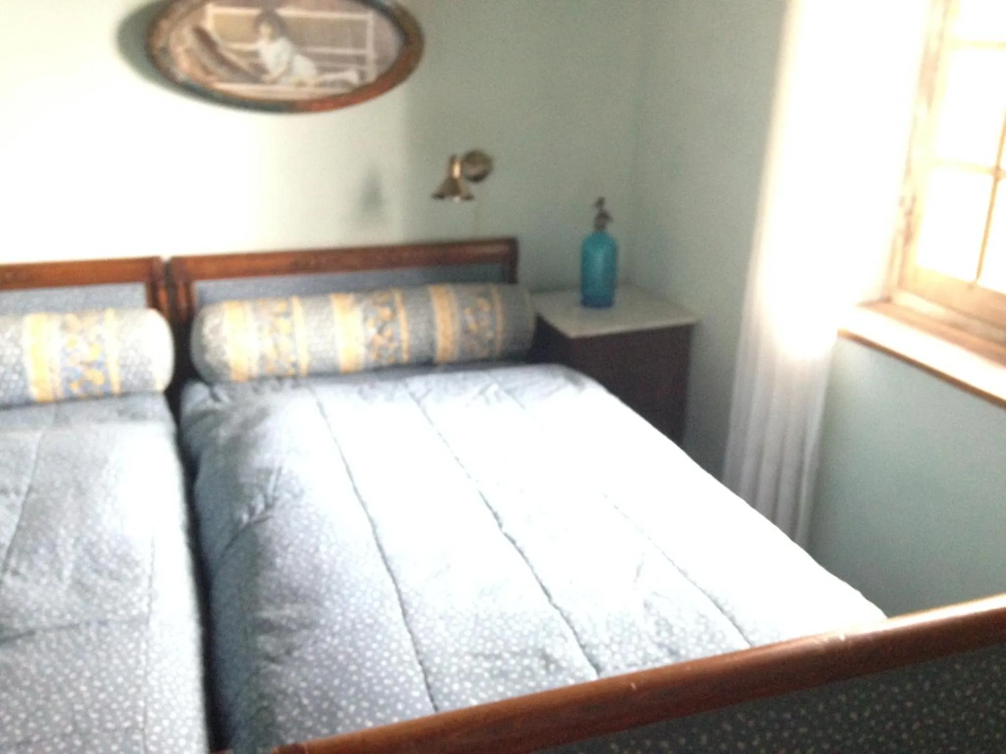 Bed in Marguerite's Ferme rustique