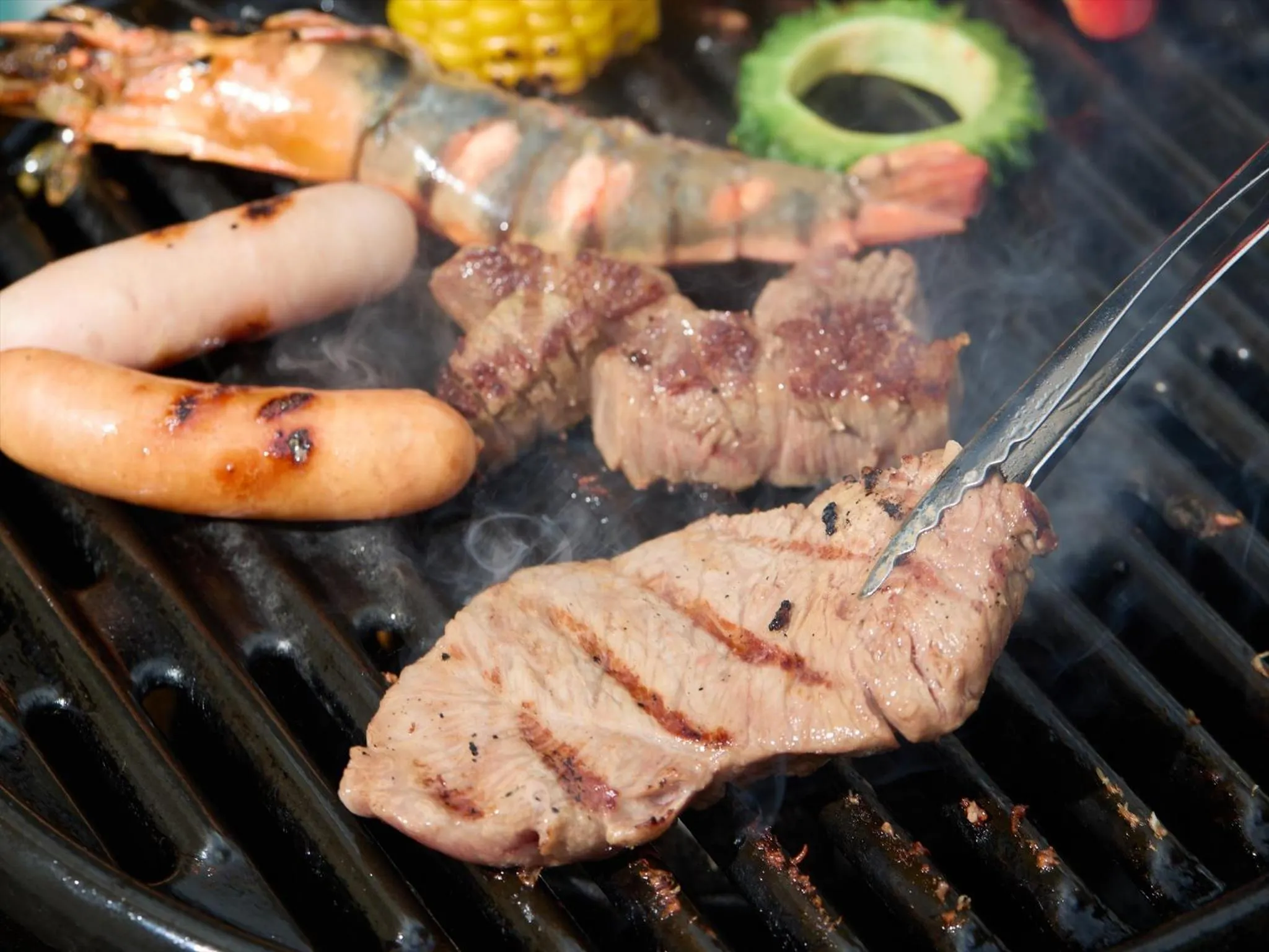 BBQ facilities in ADANRESORT LANA Villa Suite