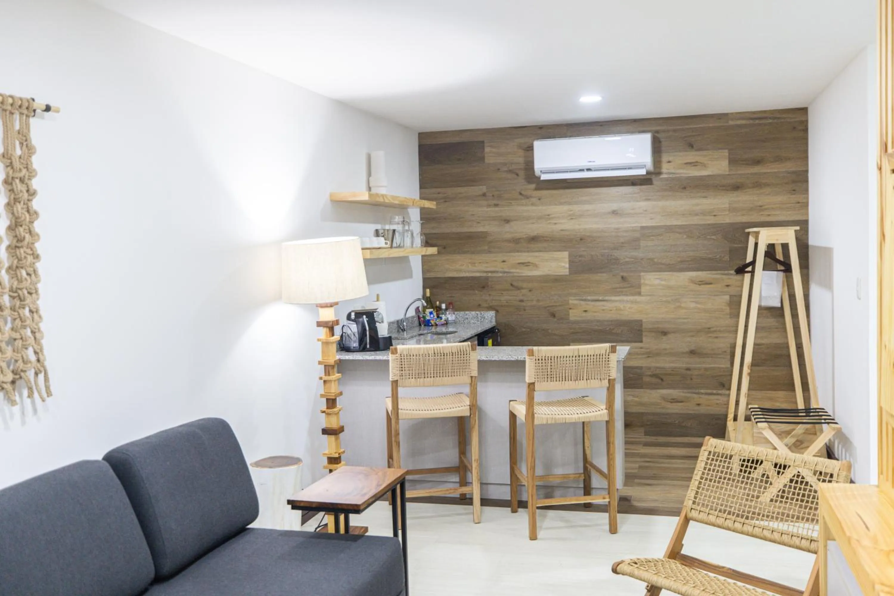 Kitchen or kitchenette in Paradise Bay Hotel Boutique