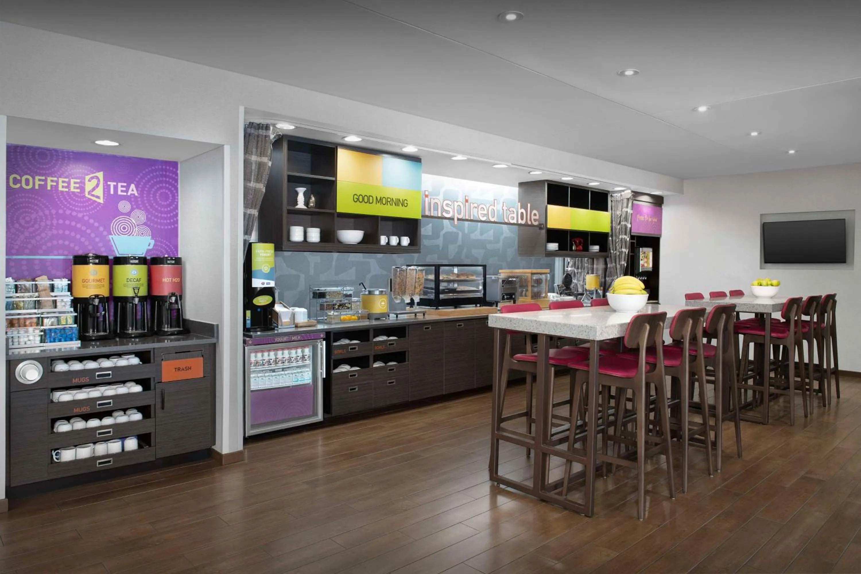 Breakfast in Home2 Suites by Hilton Greensboro Airport, NC