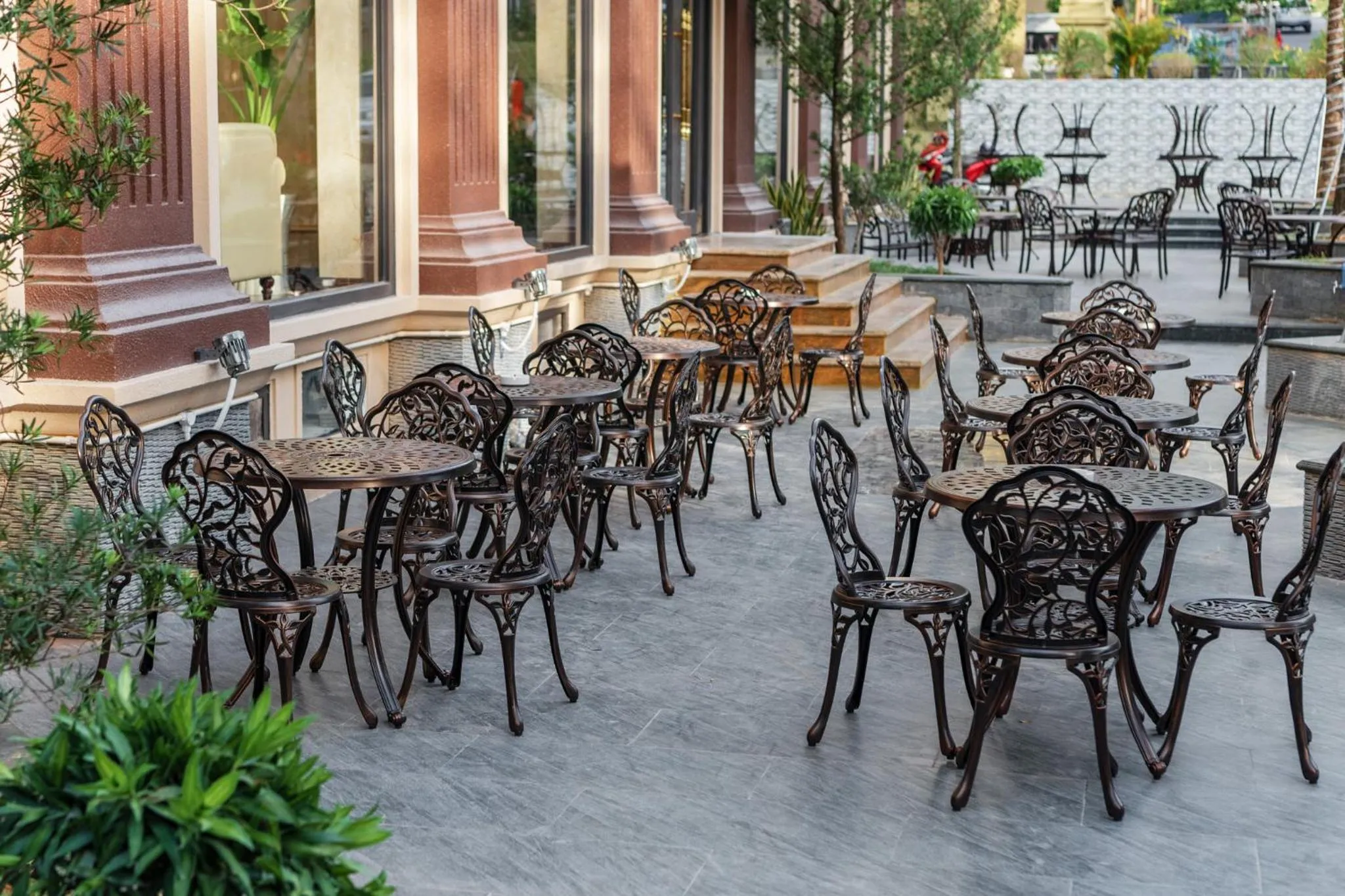 Seating area in Aquasun Hotel Phu Quoc