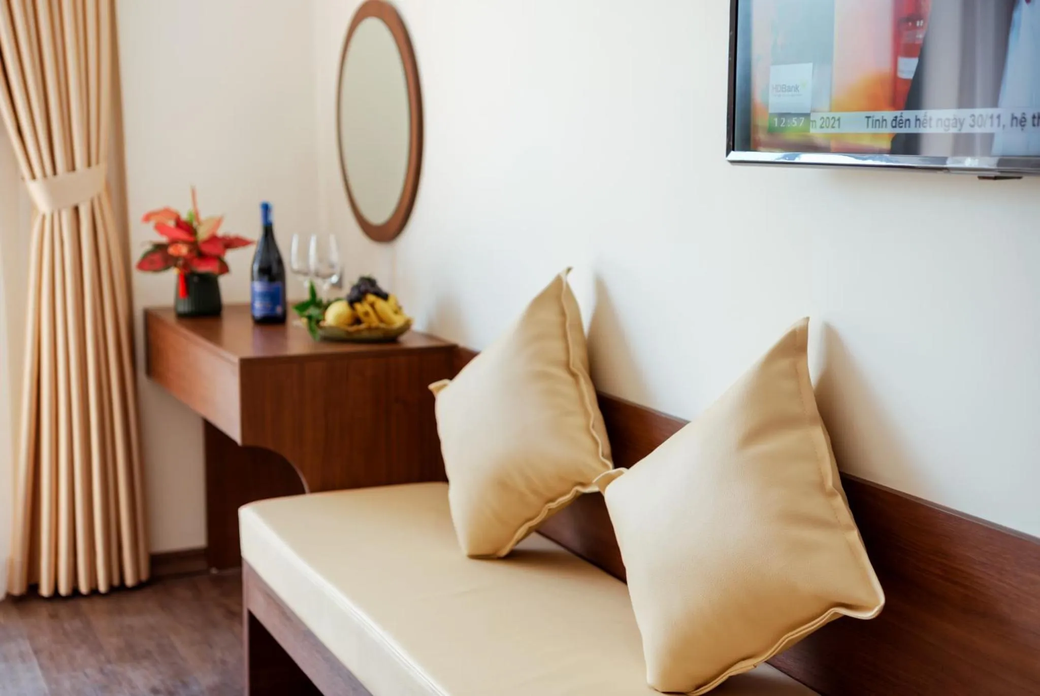 Seating area in Aquasun Hotel Phu Quoc