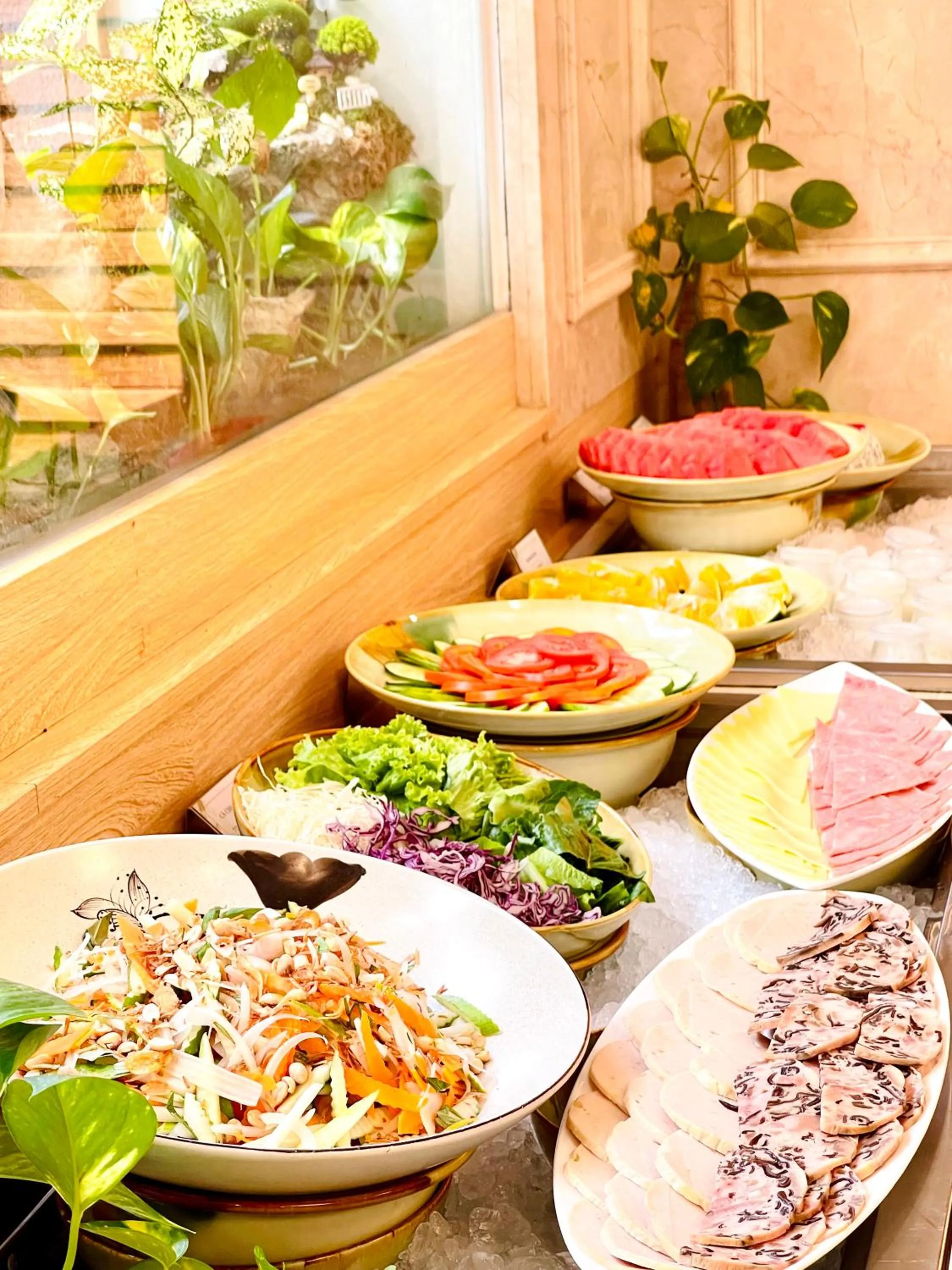 Breakfast in Aquasun Hotel Phu Quoc