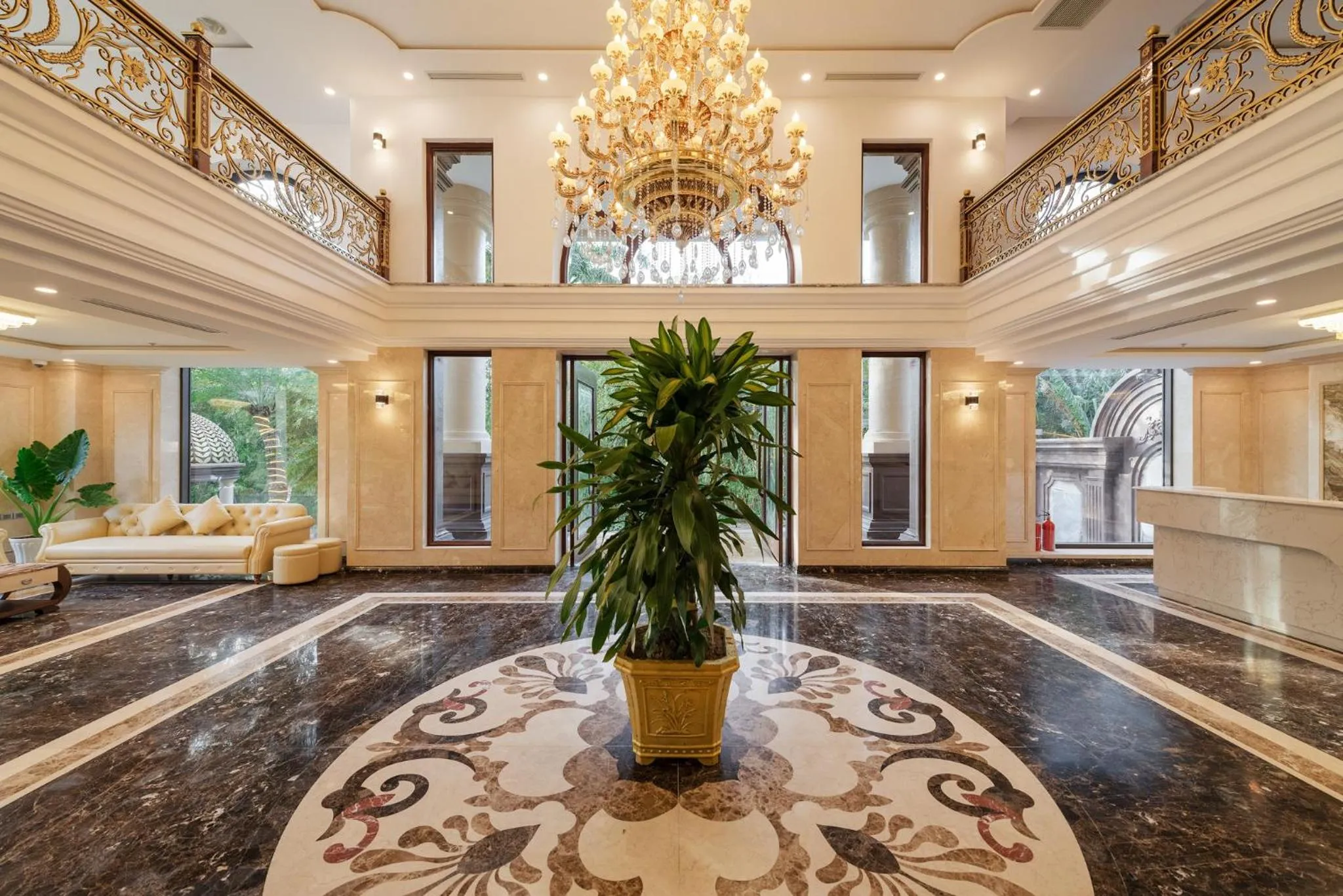 Lobby or reception in Aquasun Hotel Phu Quoc