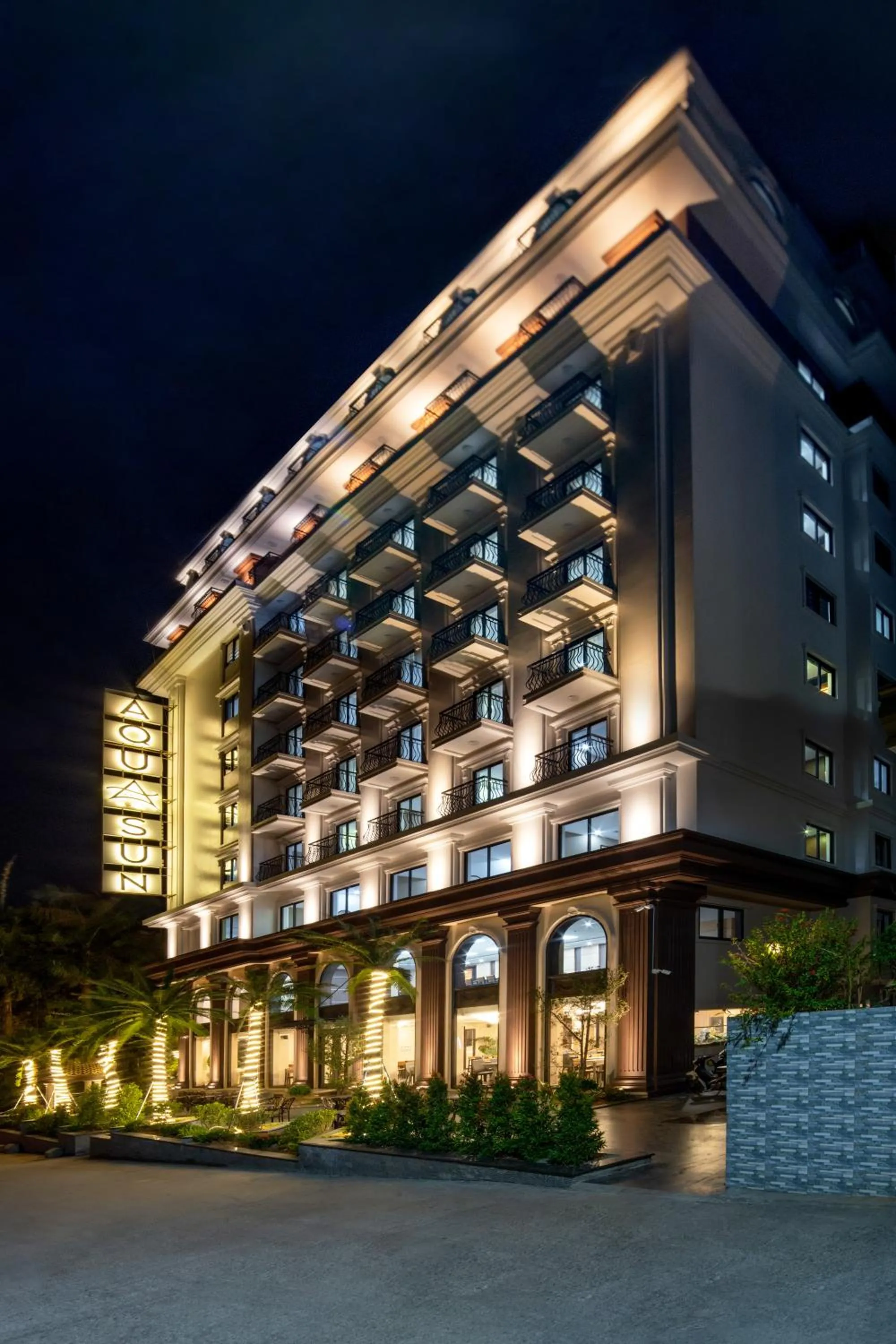 Property building in Aquasun Hotel Phu Quoc