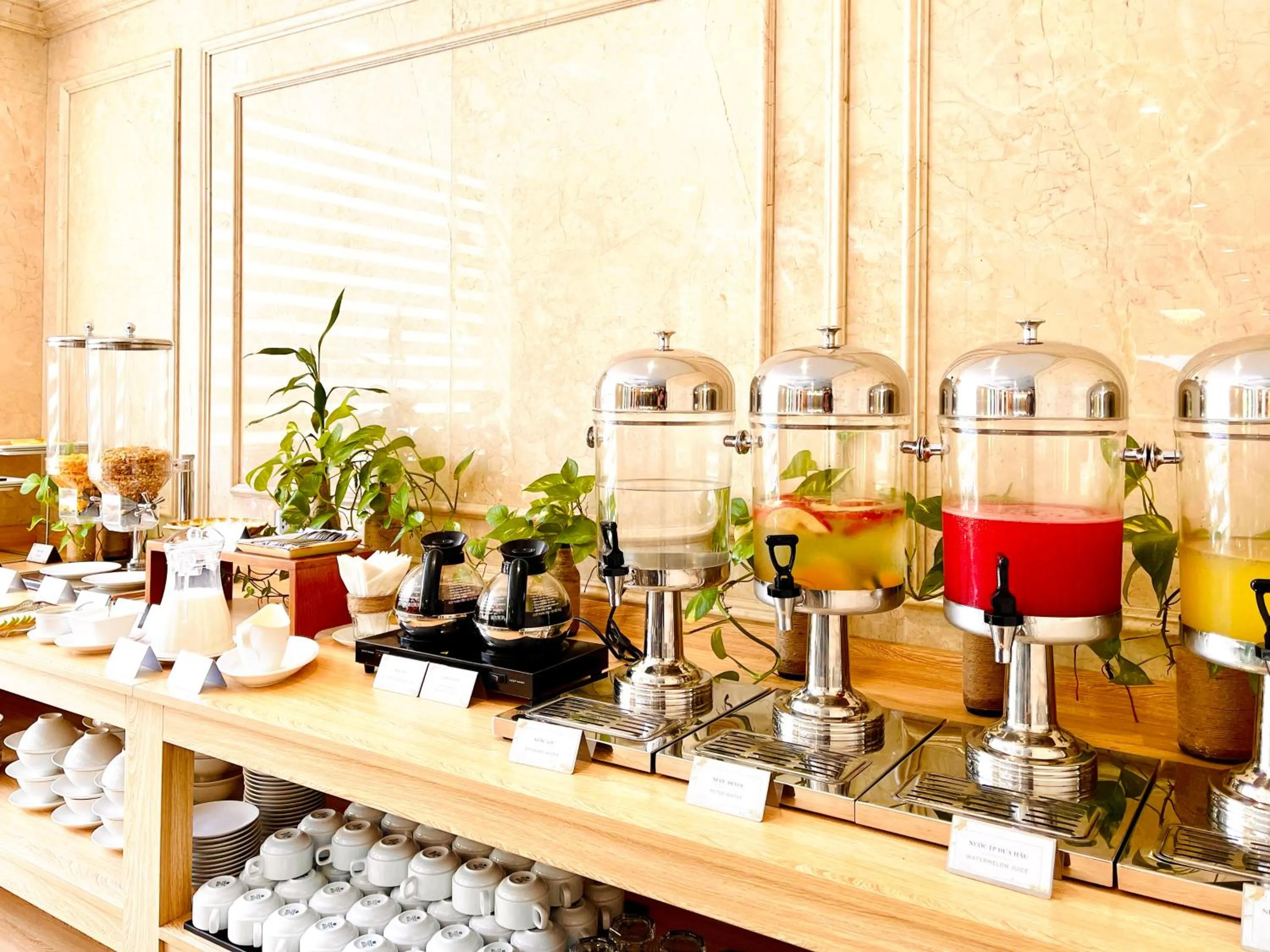 Breakfast in Aquasun Hotel Phu Quoc