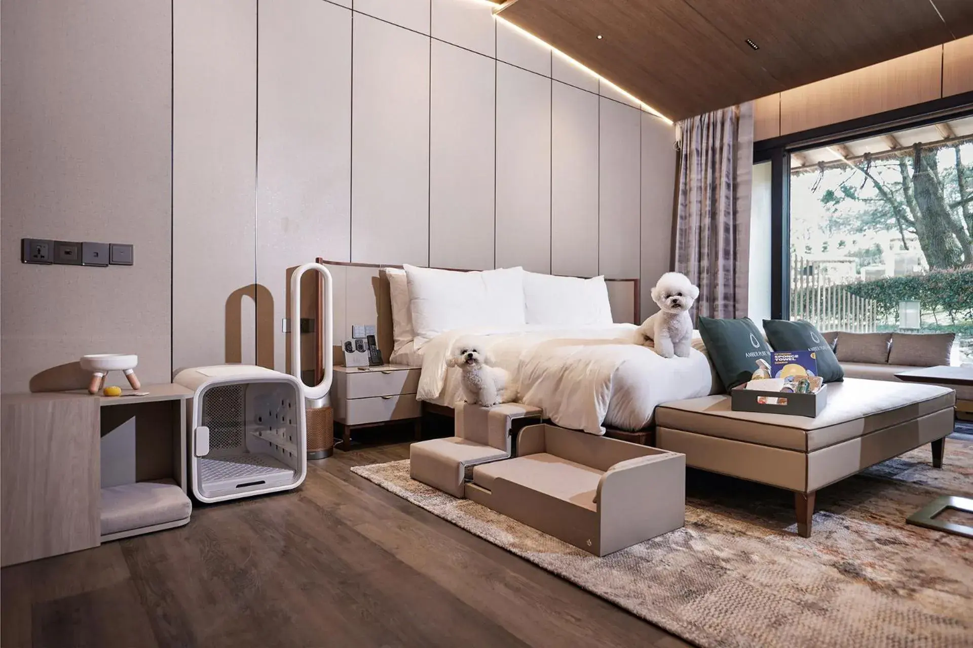 Forest Pet Double with Private Jacuzzi in Amber Pure Hill Hotels & Resorts Jeju Forest Pet Double with Private Jacuzzi in Amber Pure Hill Hotels & Resorts Jeju