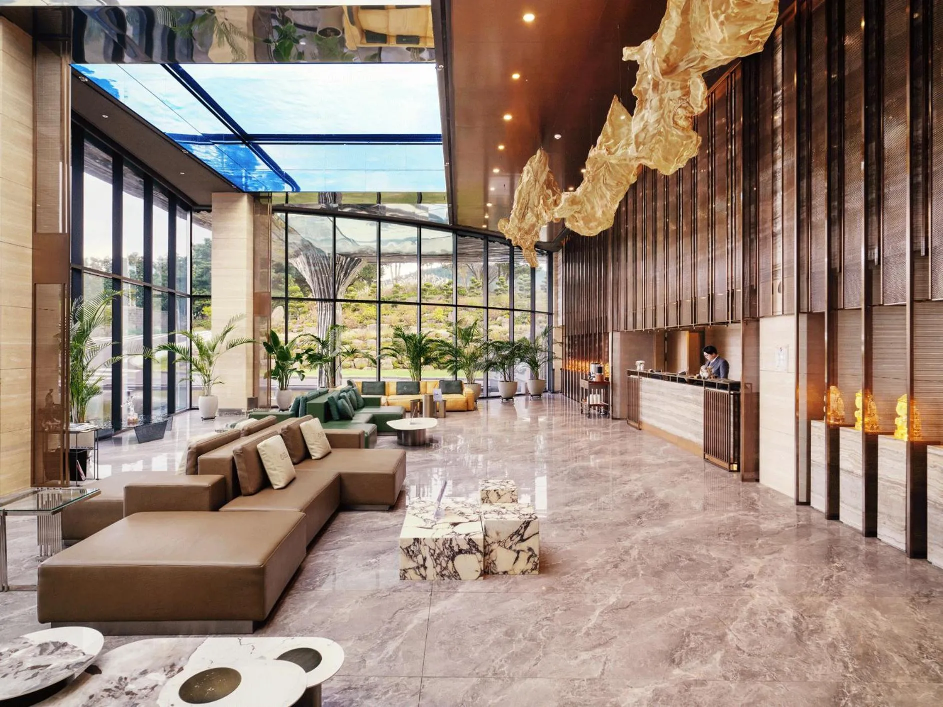 Lobby or reception in Amber Pure Hill Hotels & Resorts Jeju