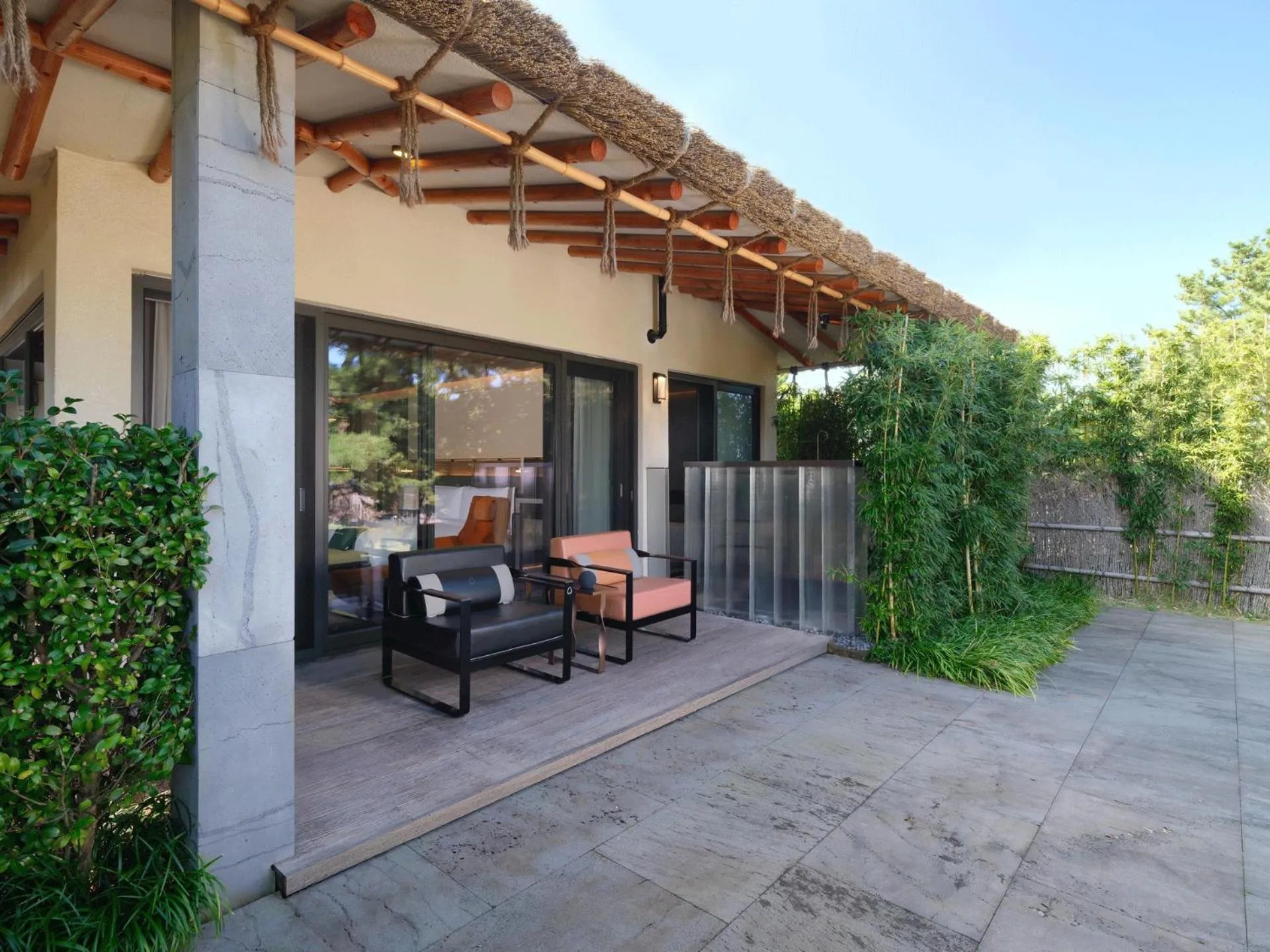 Balcony/Terrace in Amber Pure Hill Hotels & Resorts Jeju