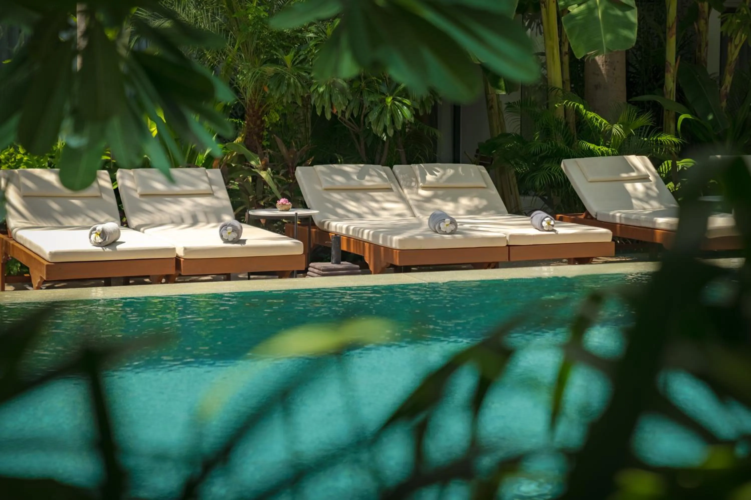 Garden in Khmer House Boutique