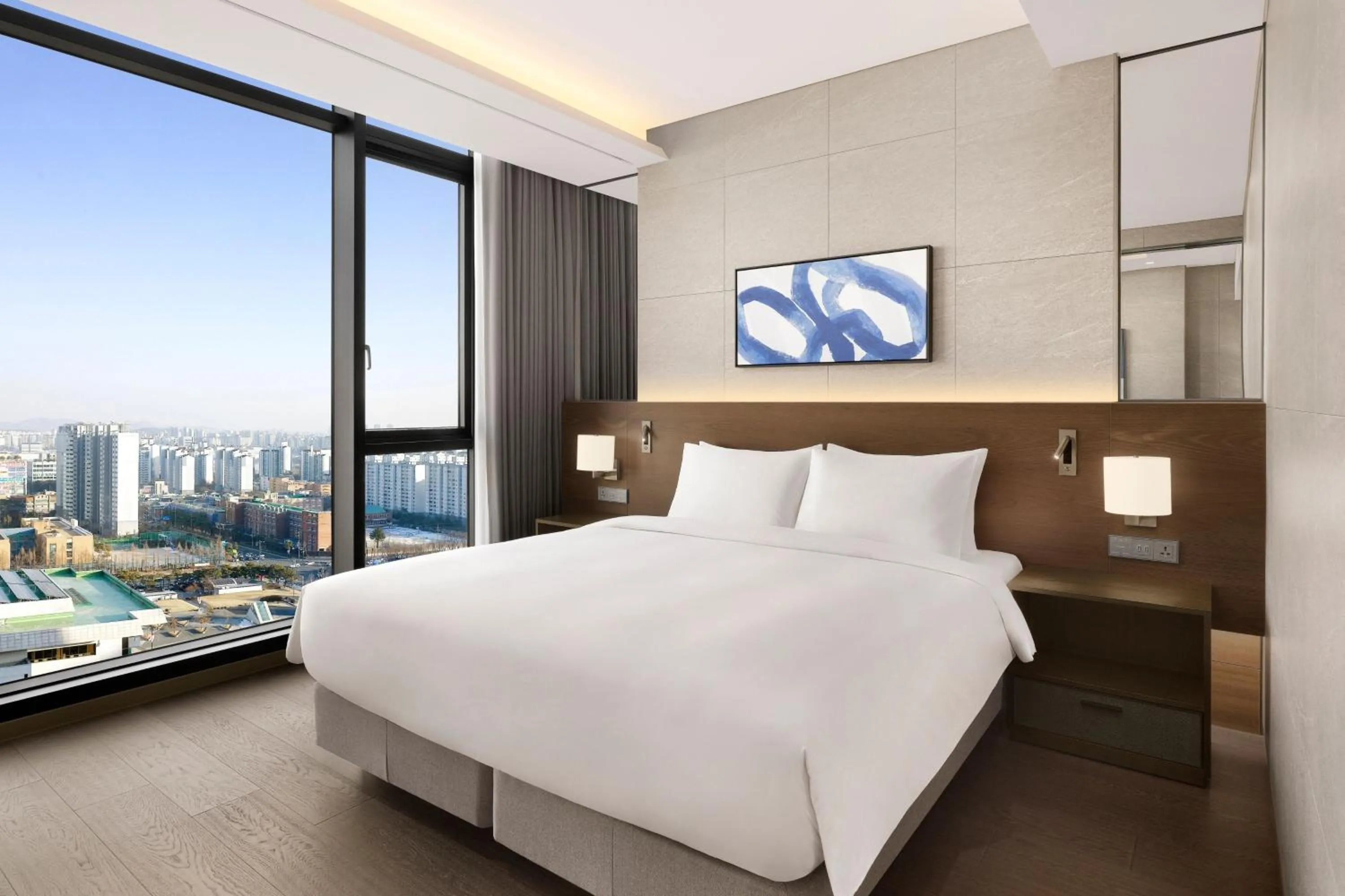 Bedroom, Bed in Four Points by Sheraton Suwon