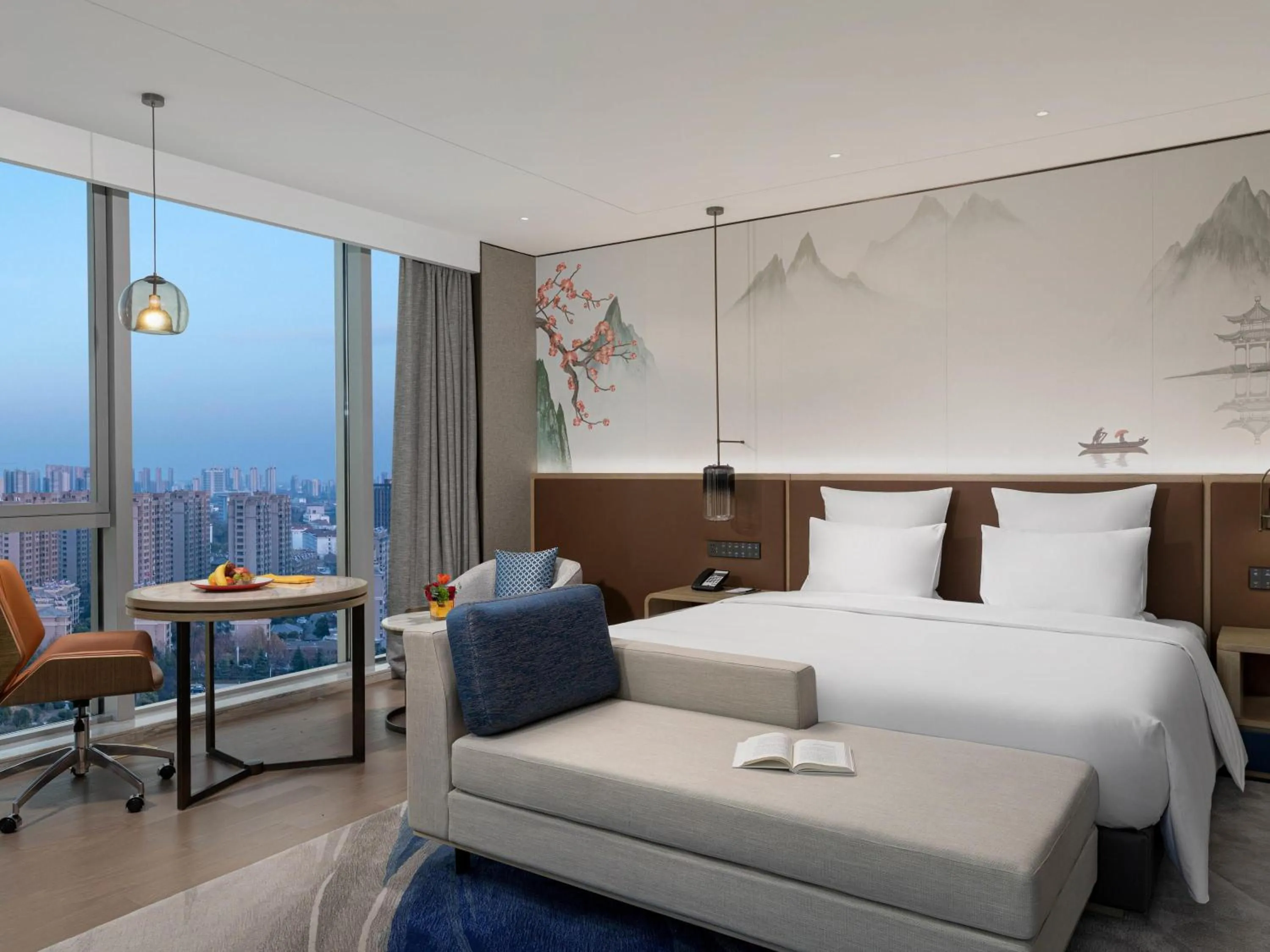 Bedroom, Bed in Pullman Huai'an