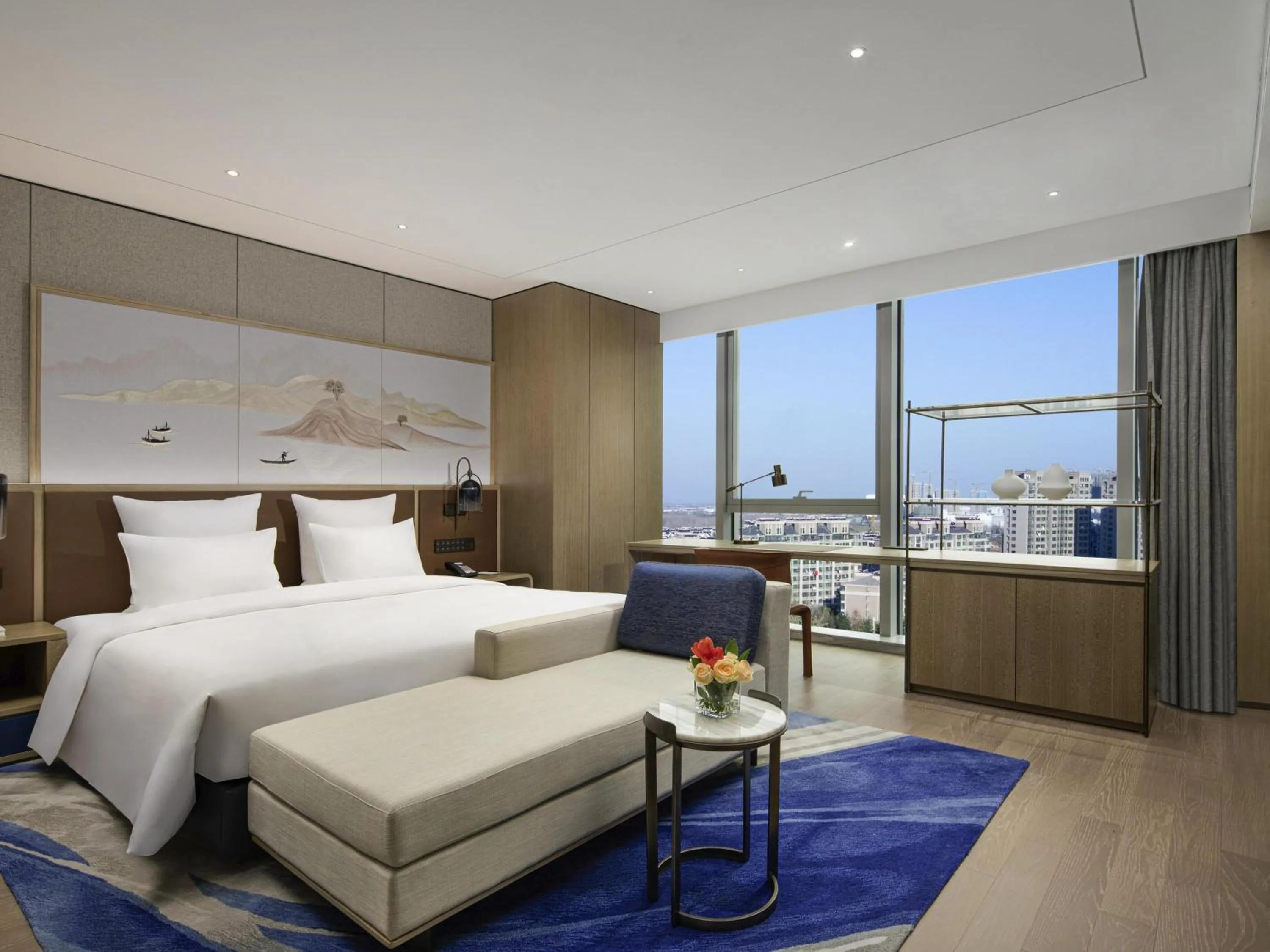 Bedroom, Bed in Pullman Huai'an