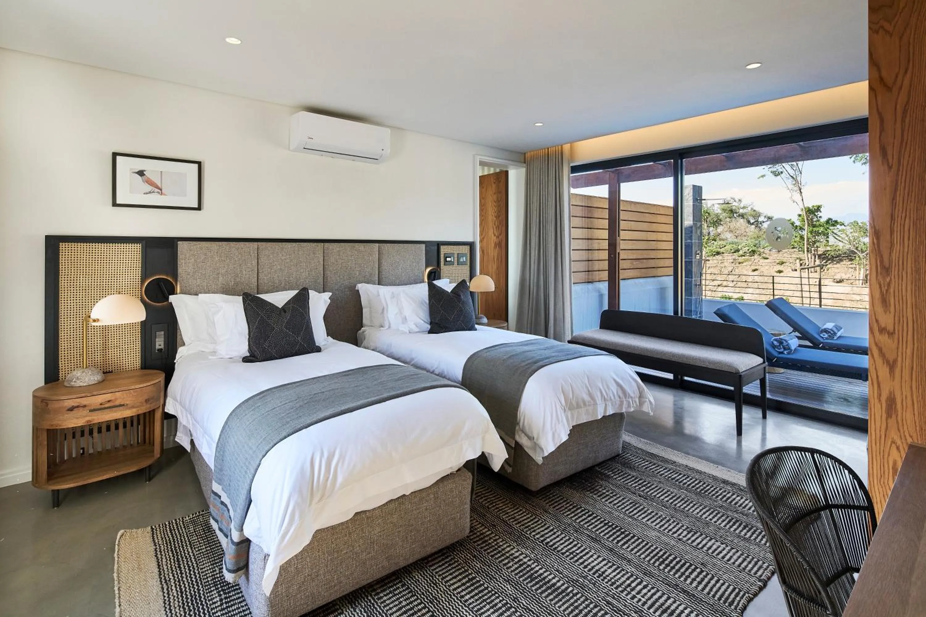 Bed in Vergenoegd Löw Boutique Hotel & Spa