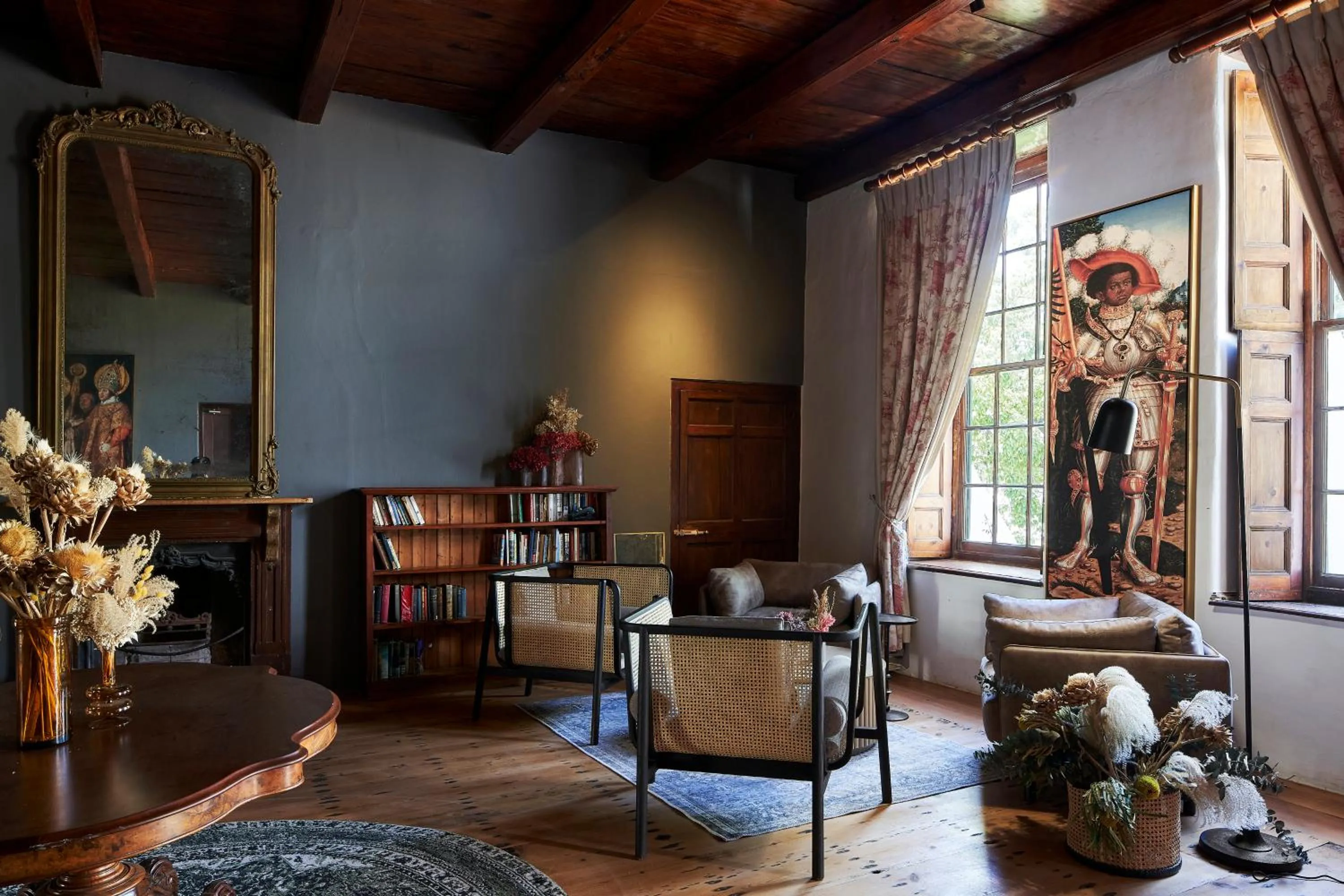 Lounge or bar in Vergenoegd Löw Boutique Hotel & Spa