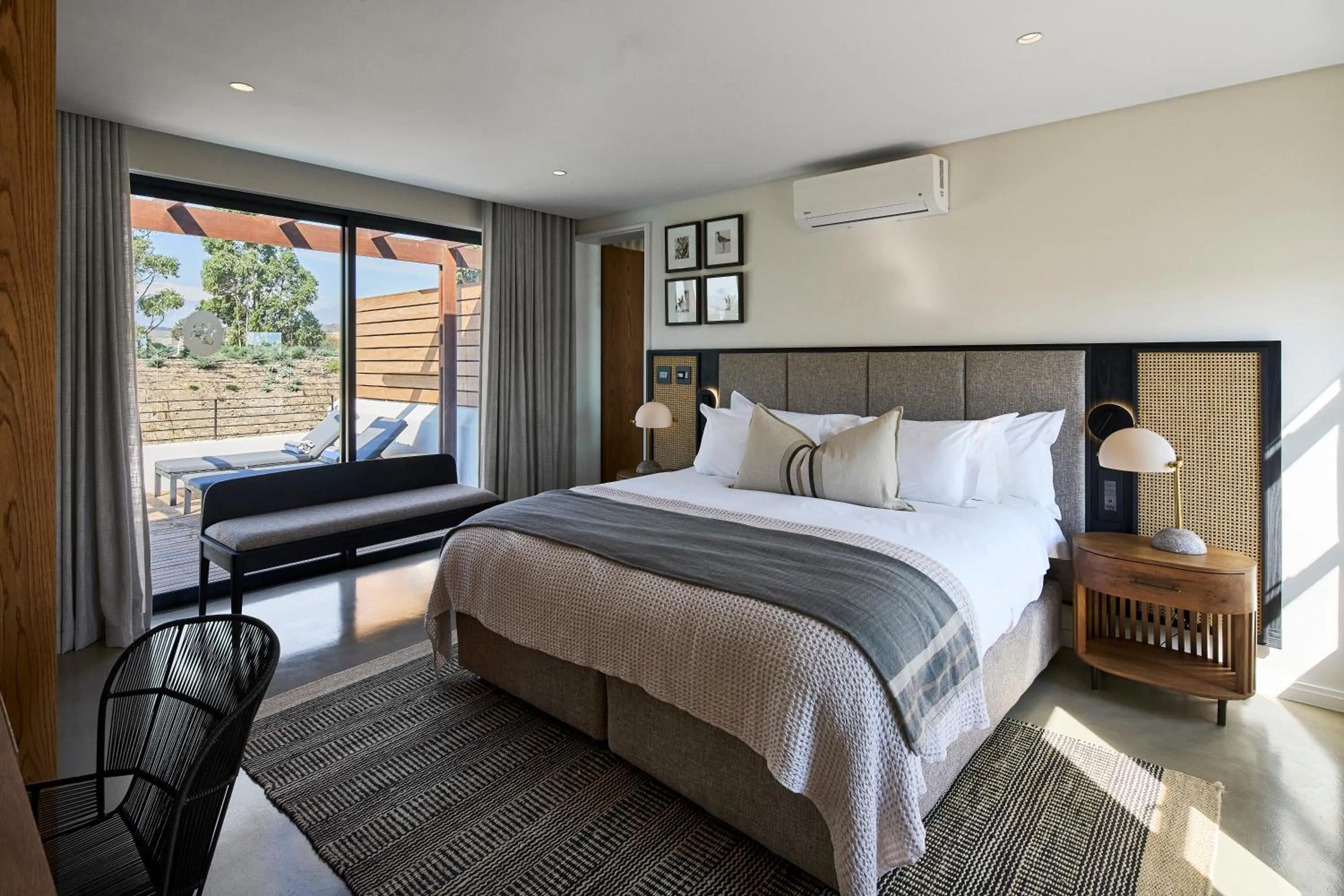 Bed in Vergenoegd Löw Boutique Hotel & Spa