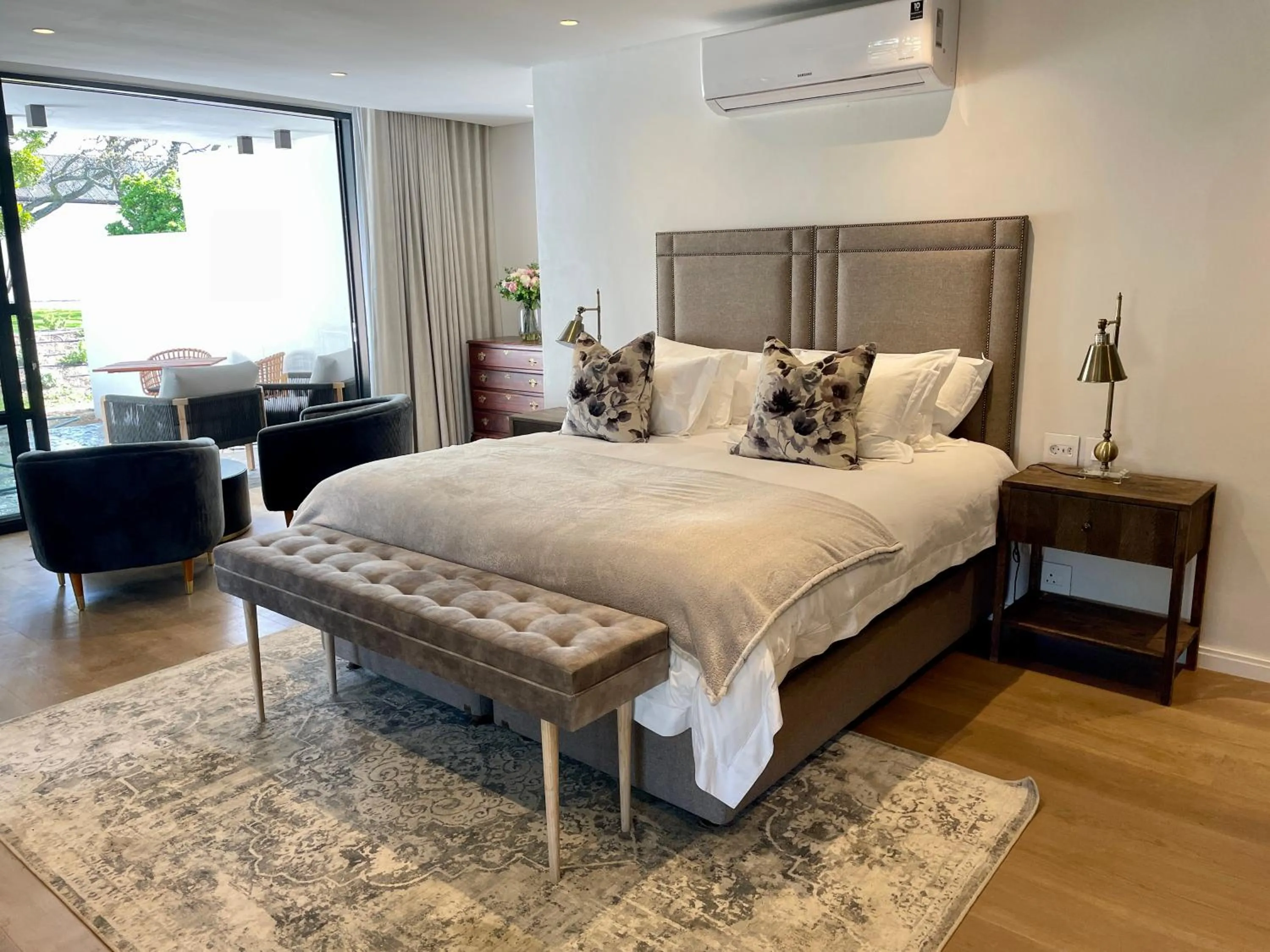 Bedroom, Bed in Vergenoegd Löw Boutique Hotel & Spa