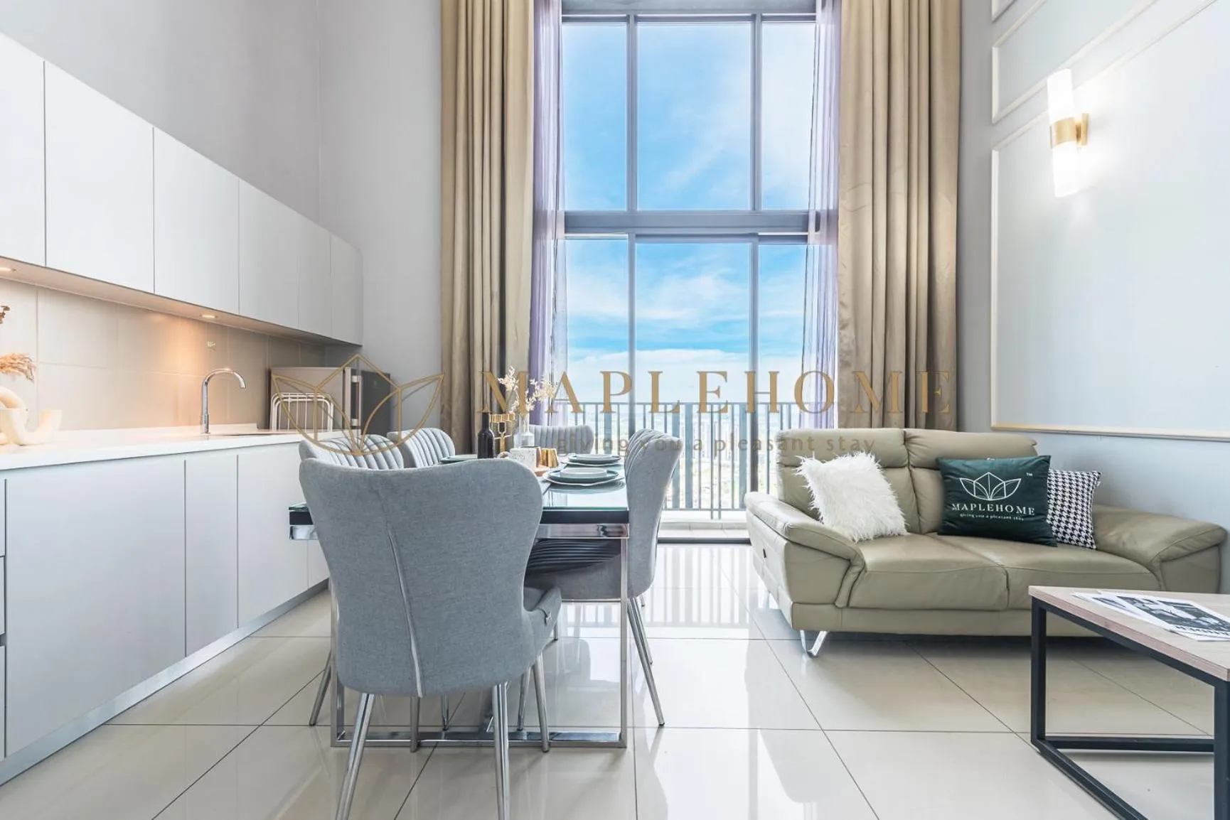 Kitchen or kitchenette in i-City Premier Suites Shah Alam