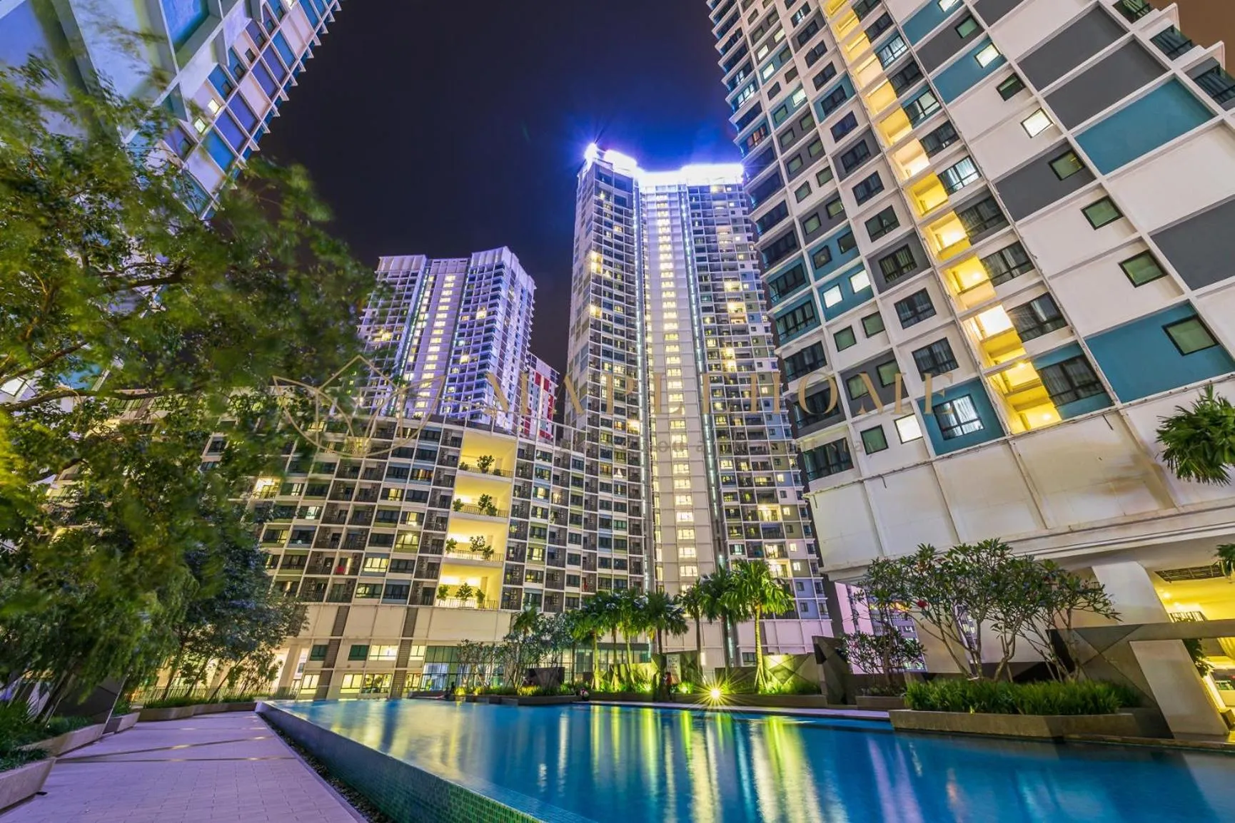 Swimming pool in i-City Premier Suites Shah Alam