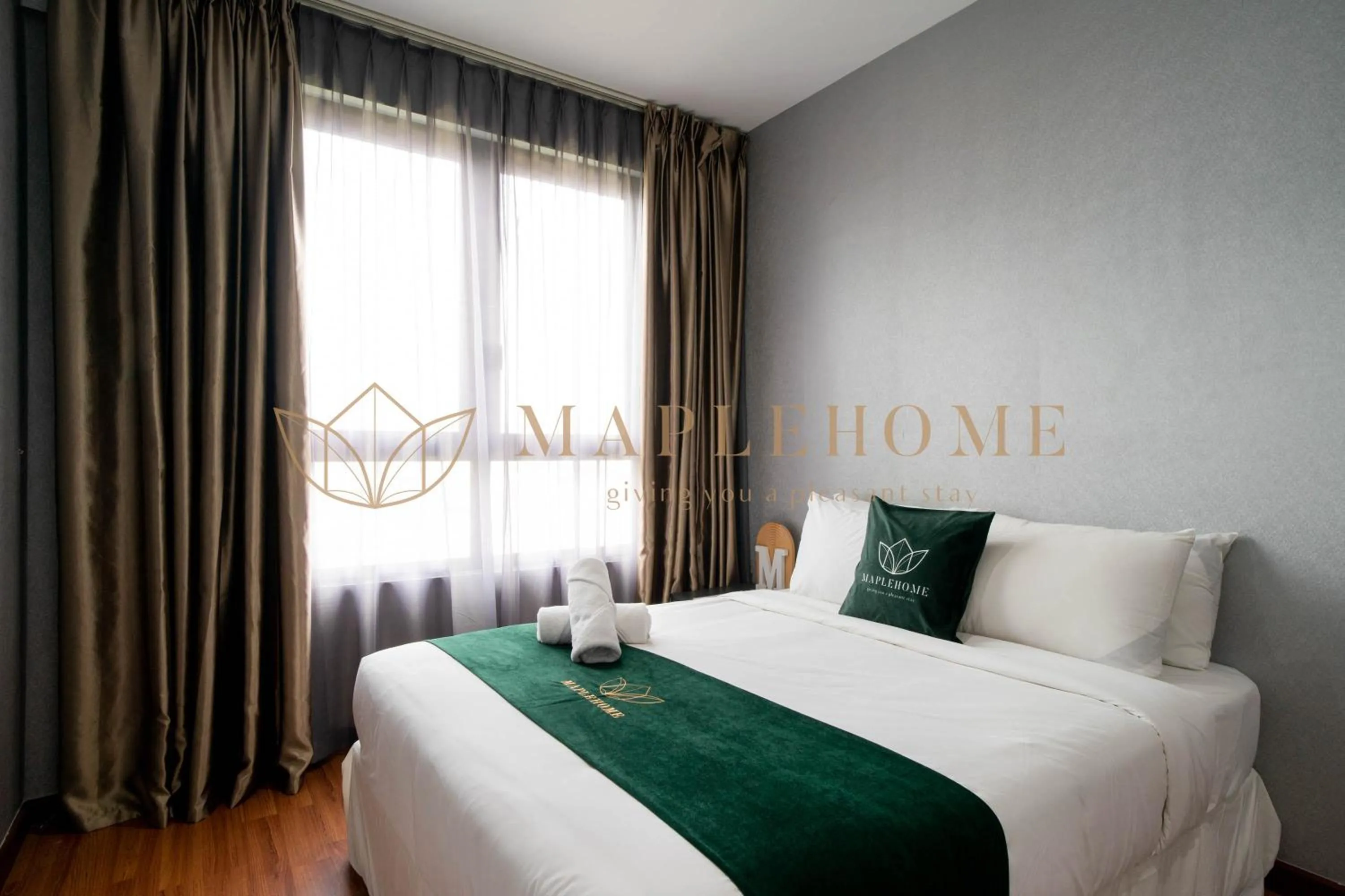 Bed in i-City Premier Suites Shah Alam