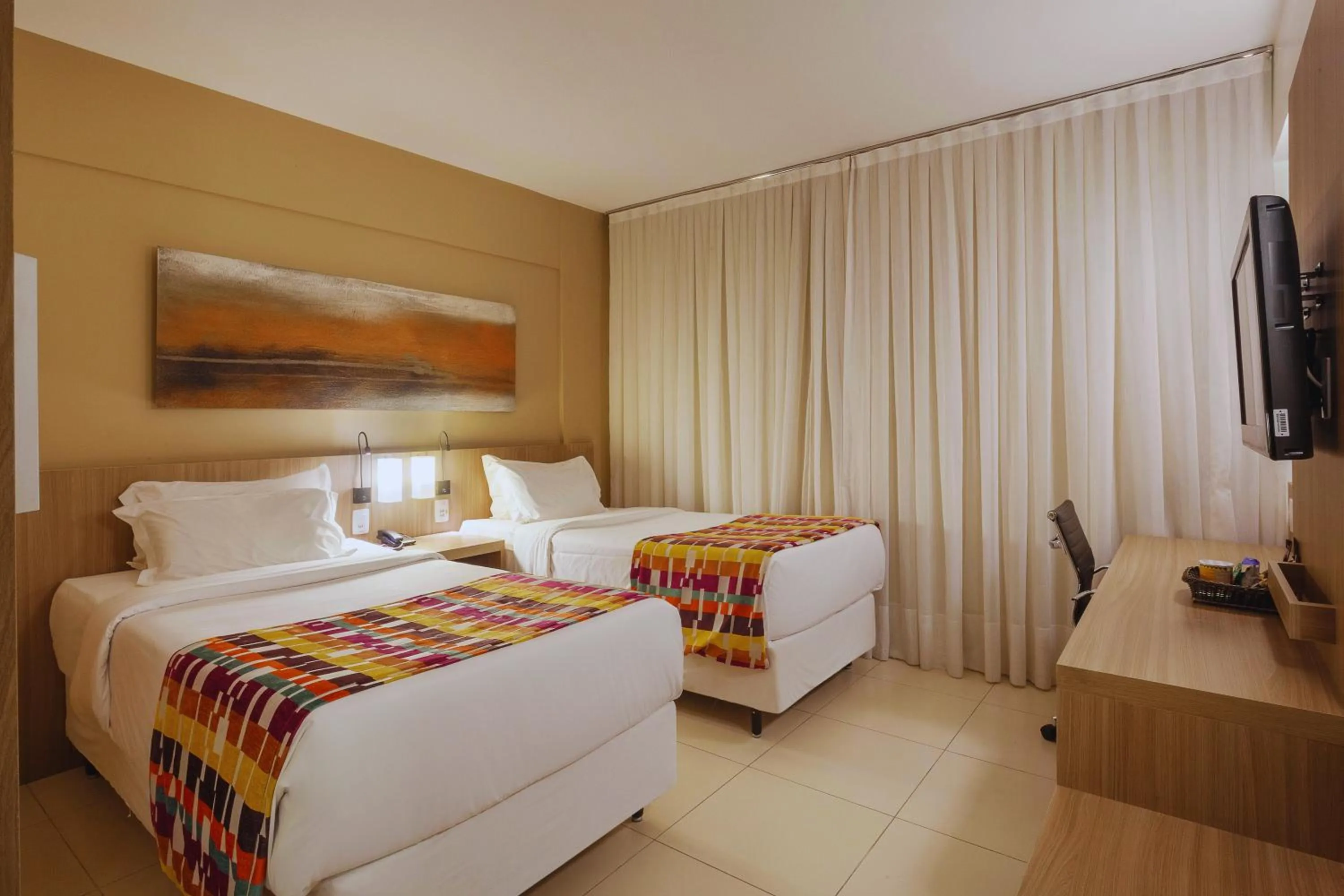 Bed in Quality Hotel Pampulha & Convention Center