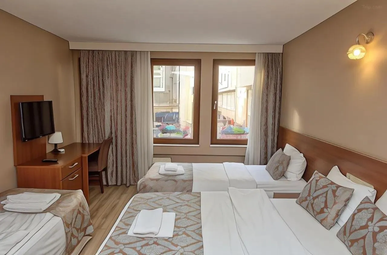 Bed in Wide Suites Taksim