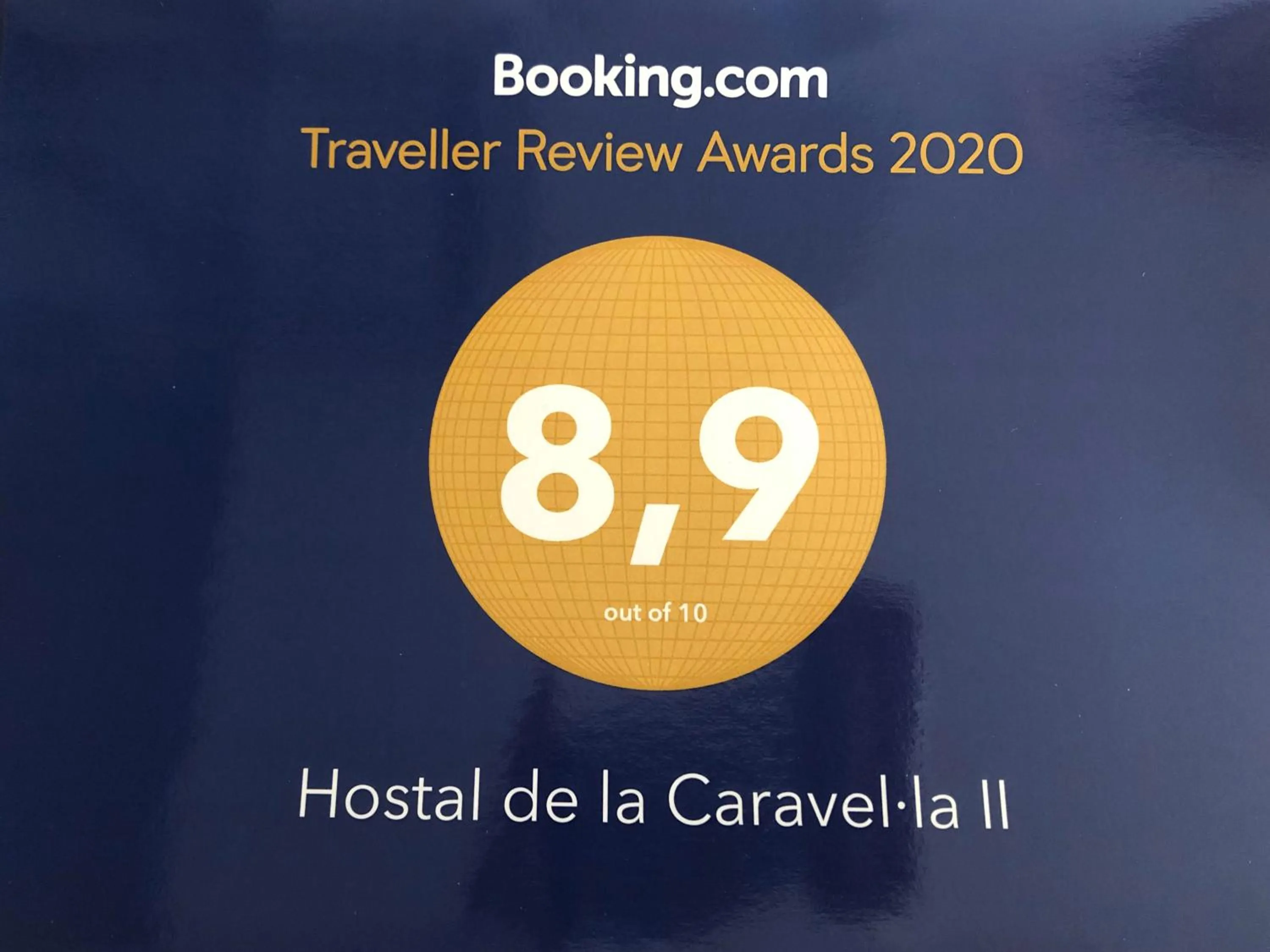 Certificate/Award in Hostal de la Caravel-la