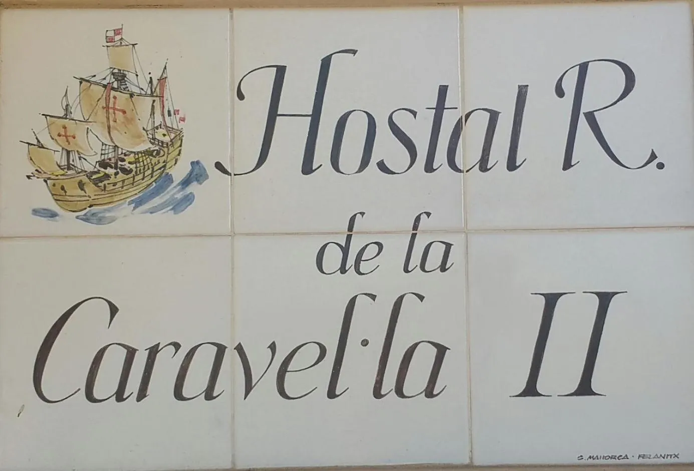 Property logo or sign in Hostal de la Caravel-la