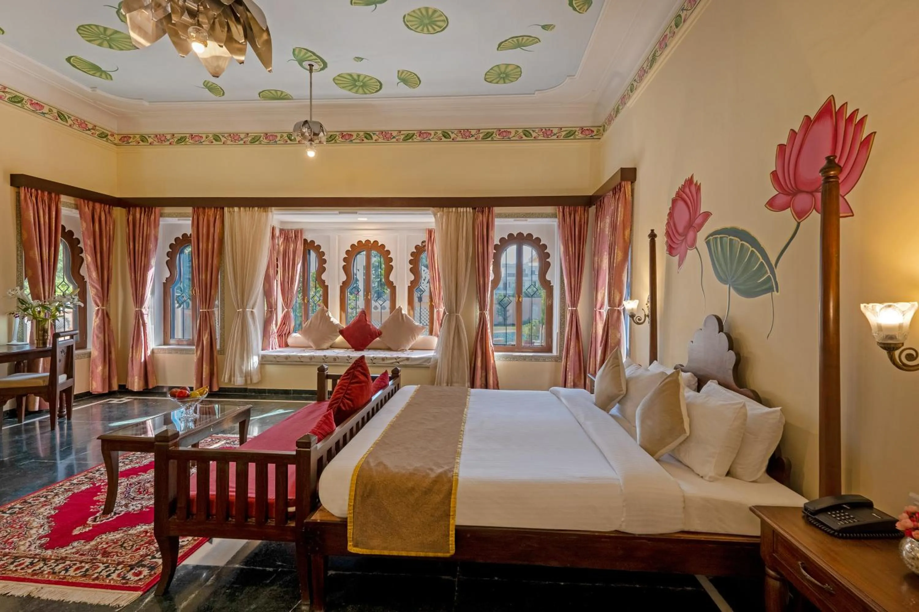 Photo of the whole room, Bed in Sterling Jaisinghgarh Udaipur
